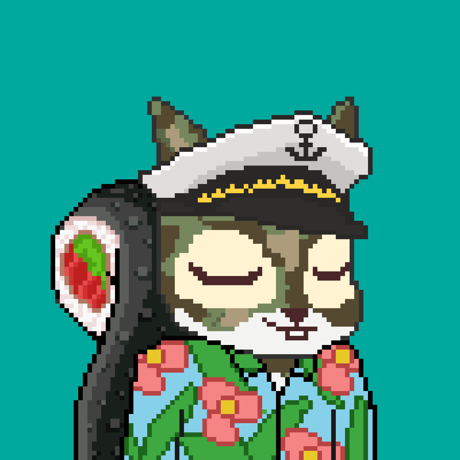 Pixel Squirrels #4665 NFT on Algorand