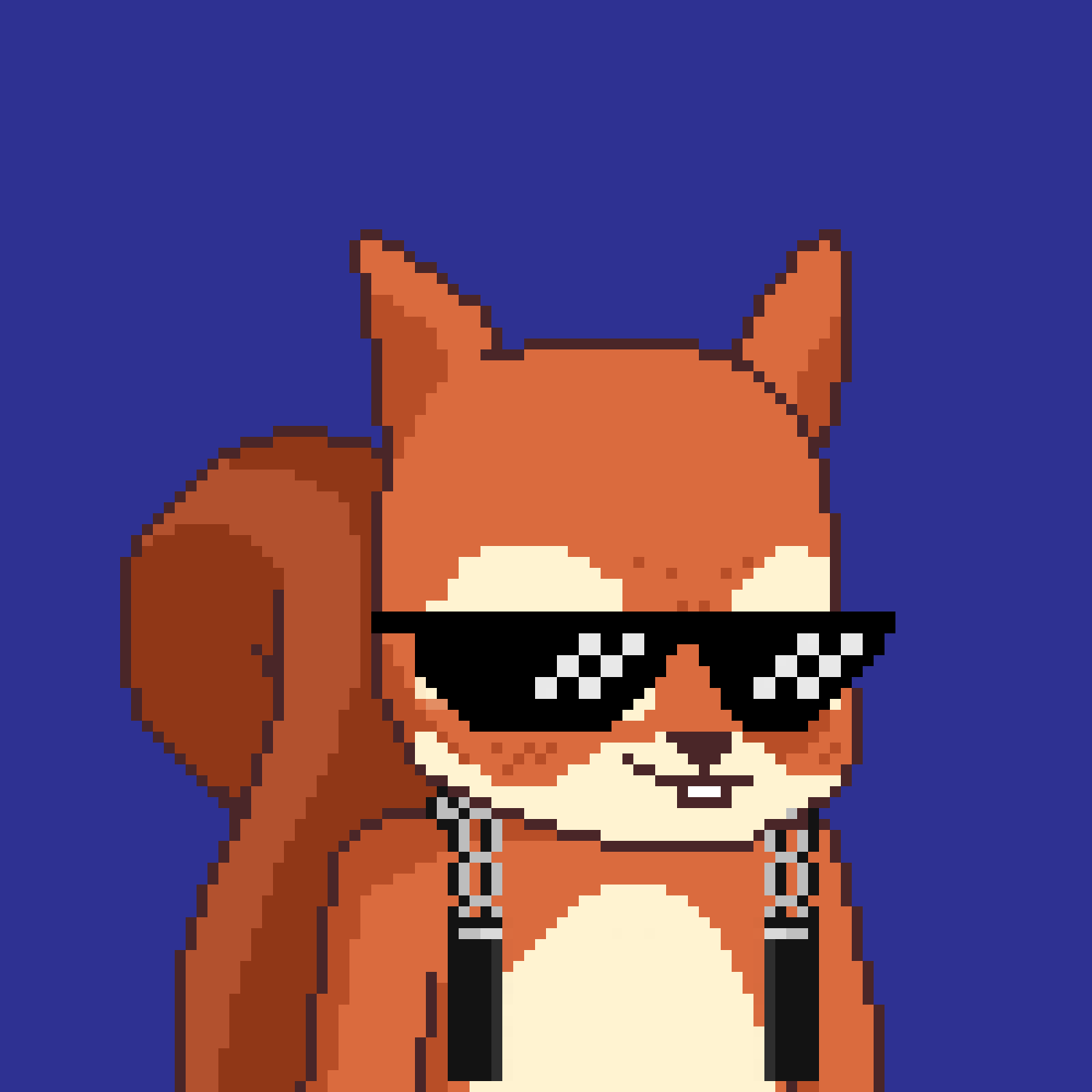 Pixel Squirrels #4671 NFT on Algorand