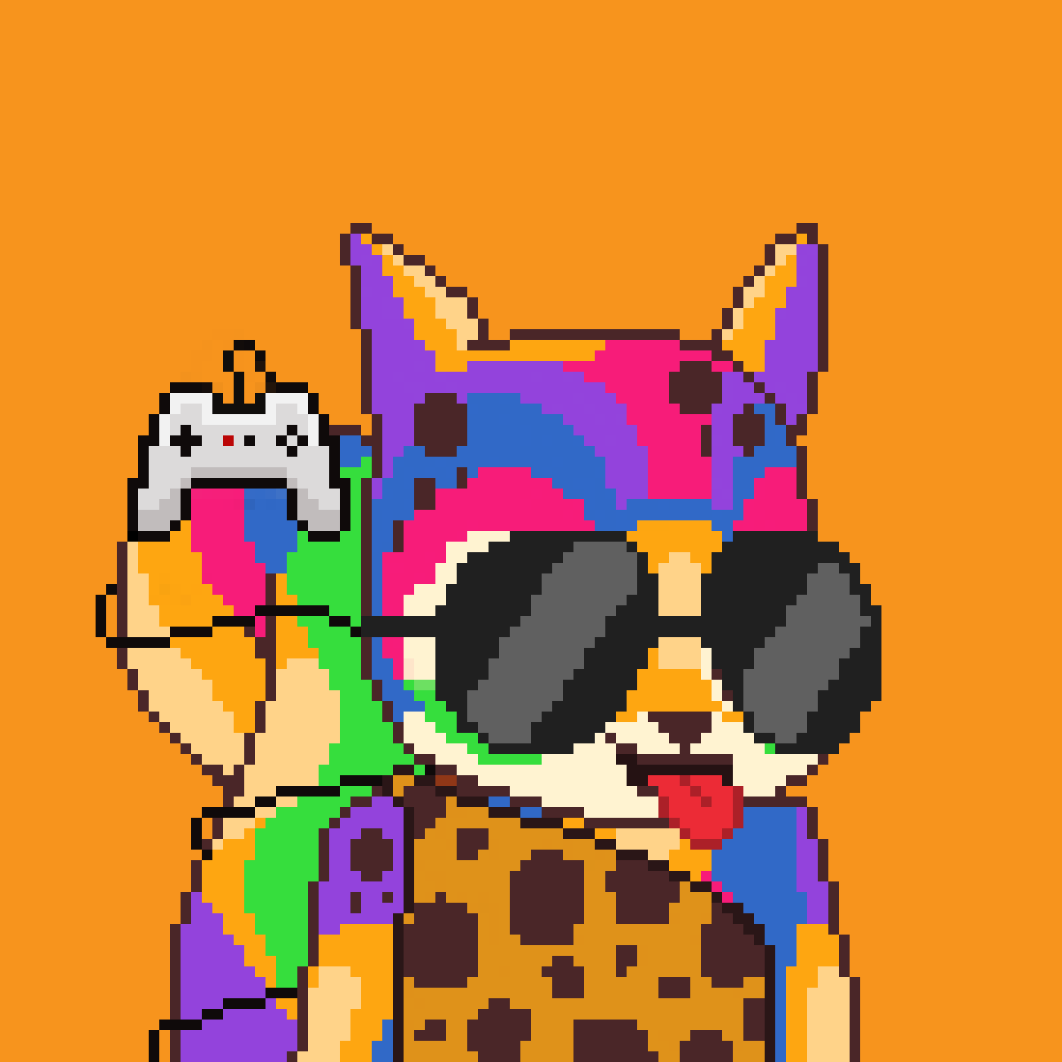 Pixel Squirrels #4672 NFT on Algorand