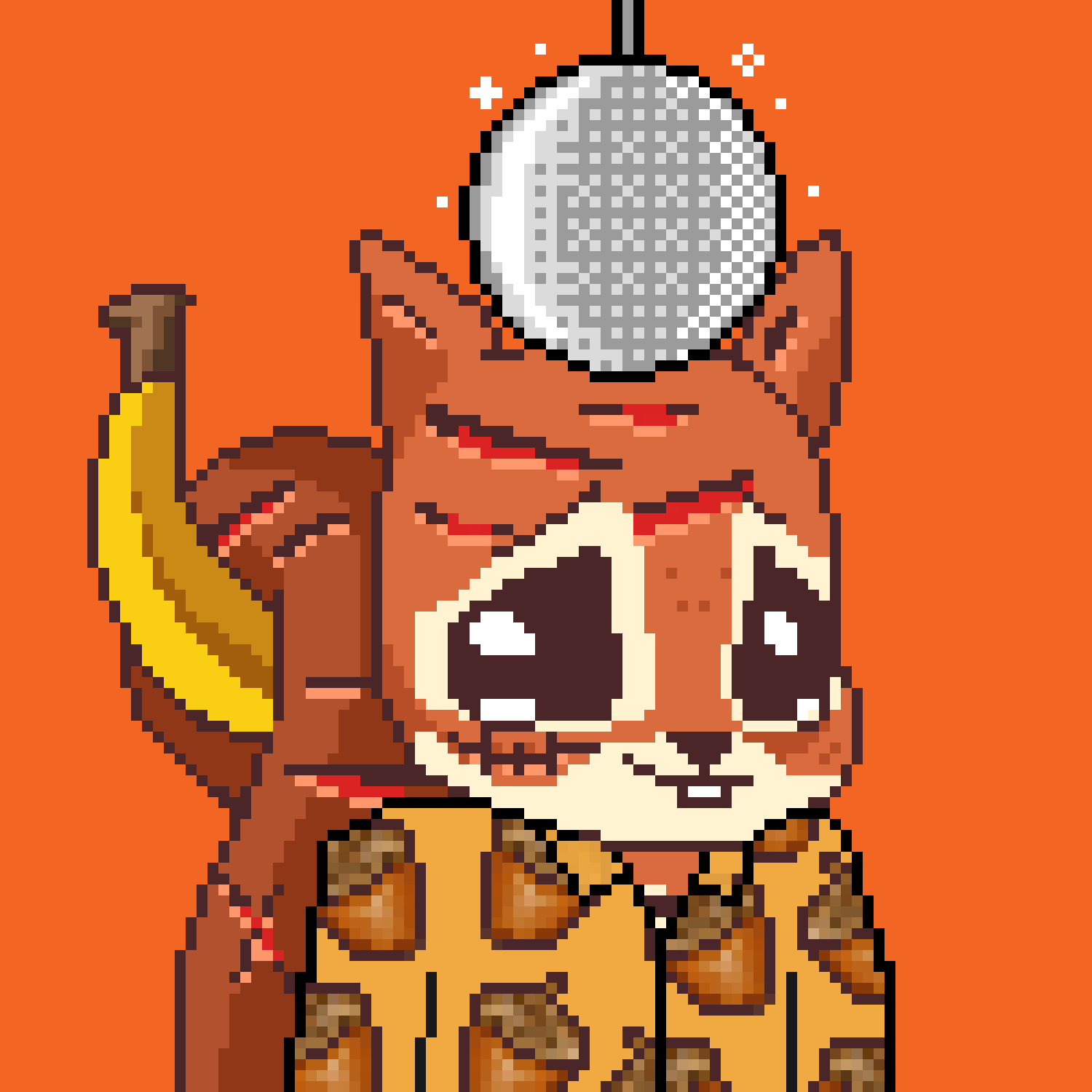 Pixel Squirrels #4676 NFT on Algorand