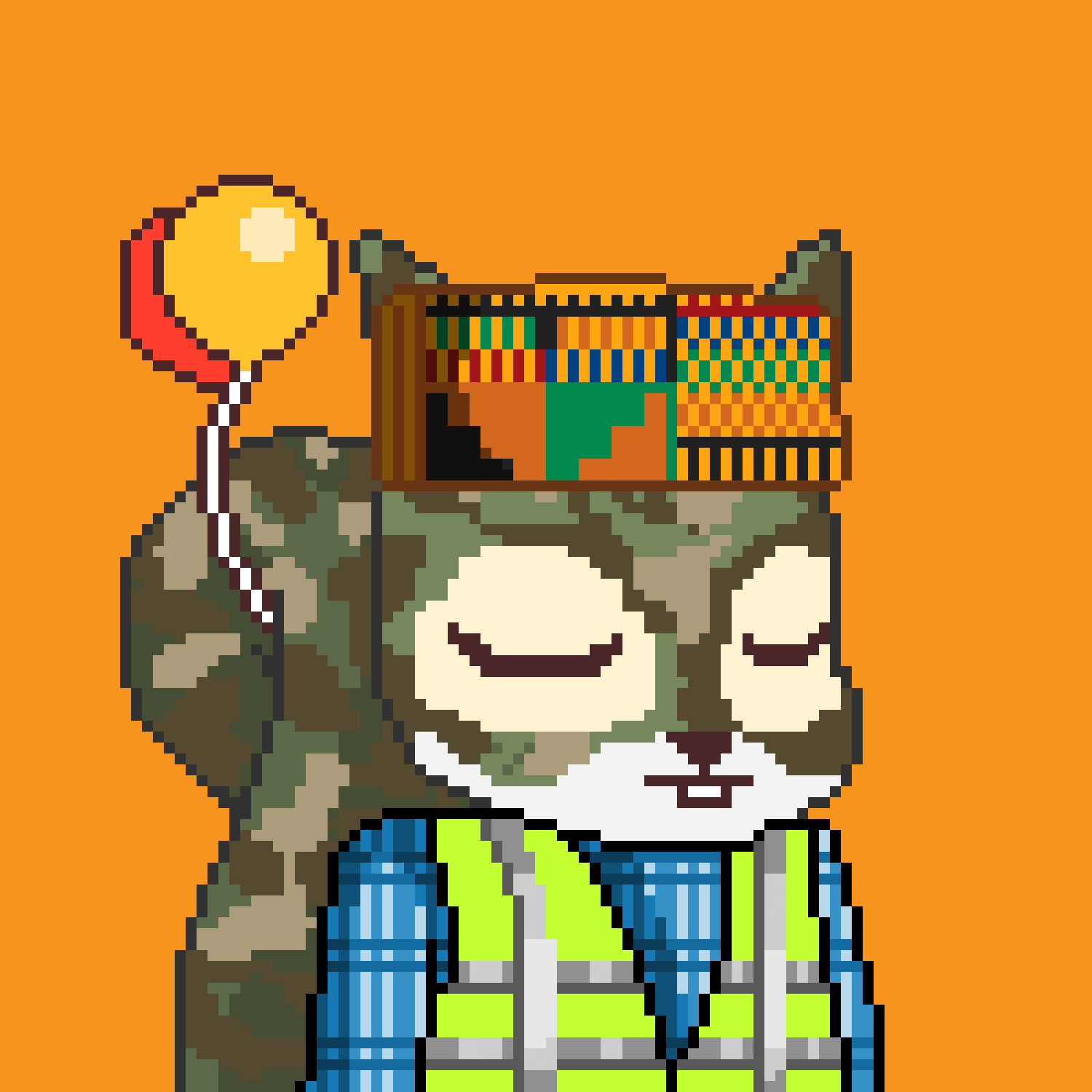 Pixel Squirrels #4685 NFT on Algorand