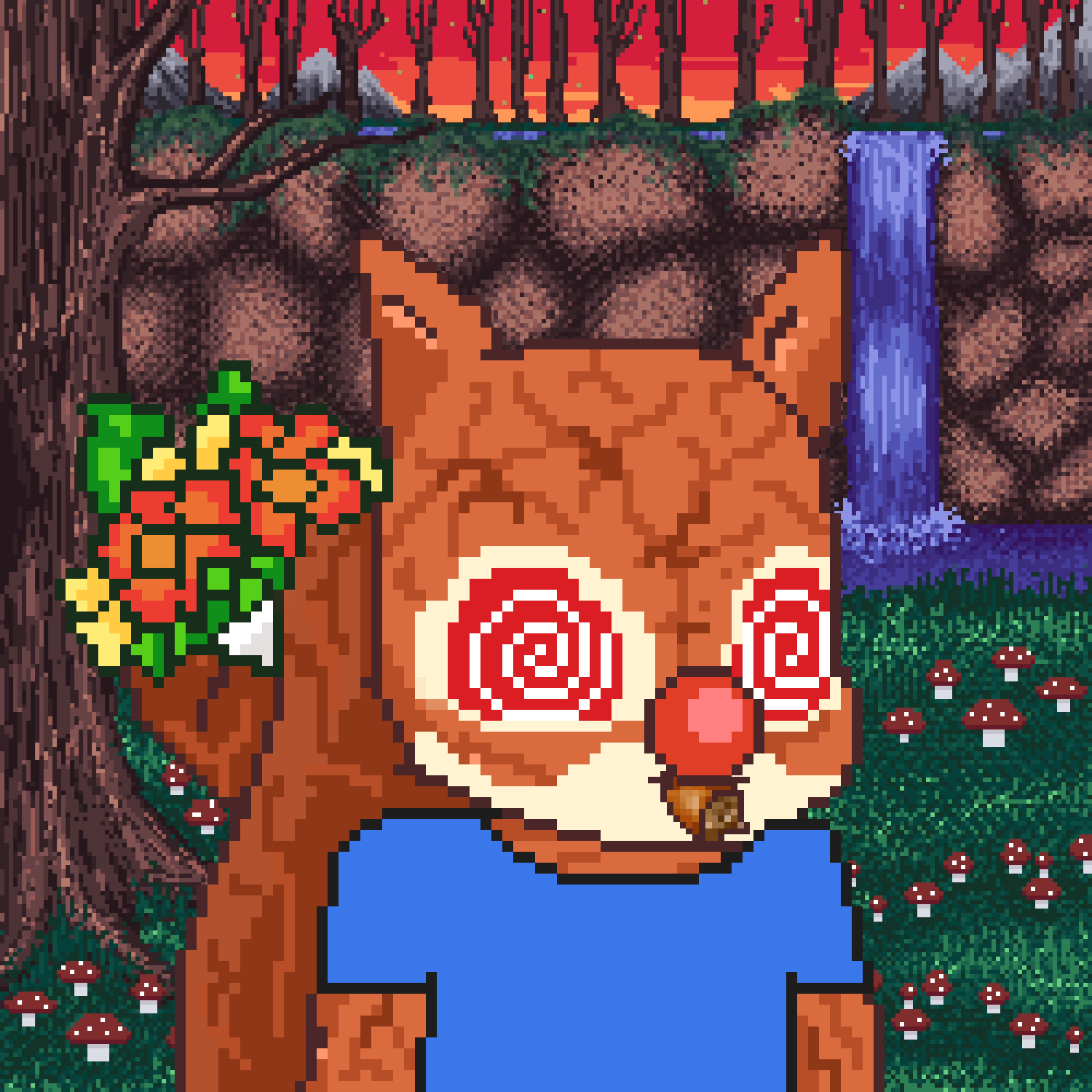 Pixel Squirrels #469 NFT on Algorand