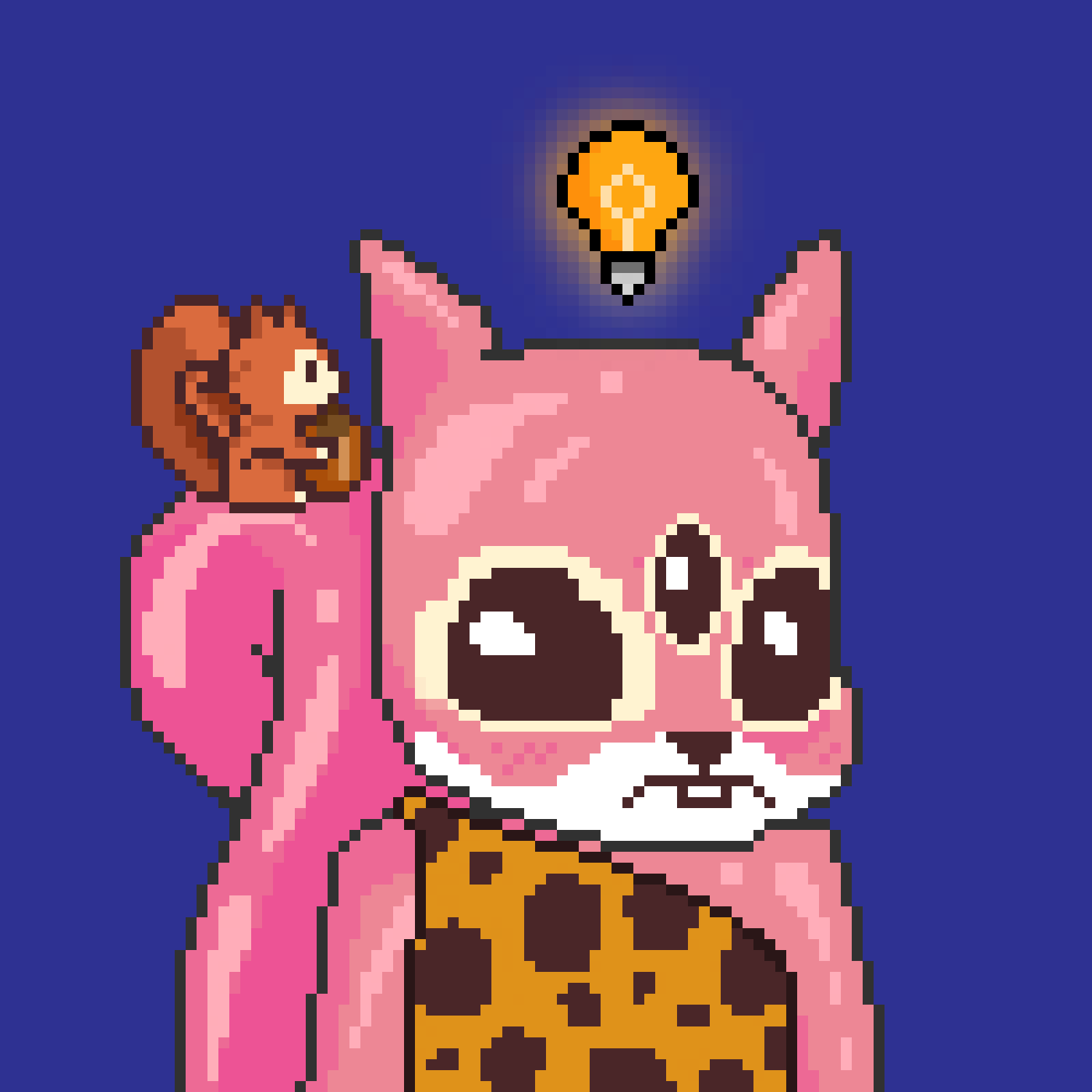 Pixel Squirrels #4698 NFT on Algorand