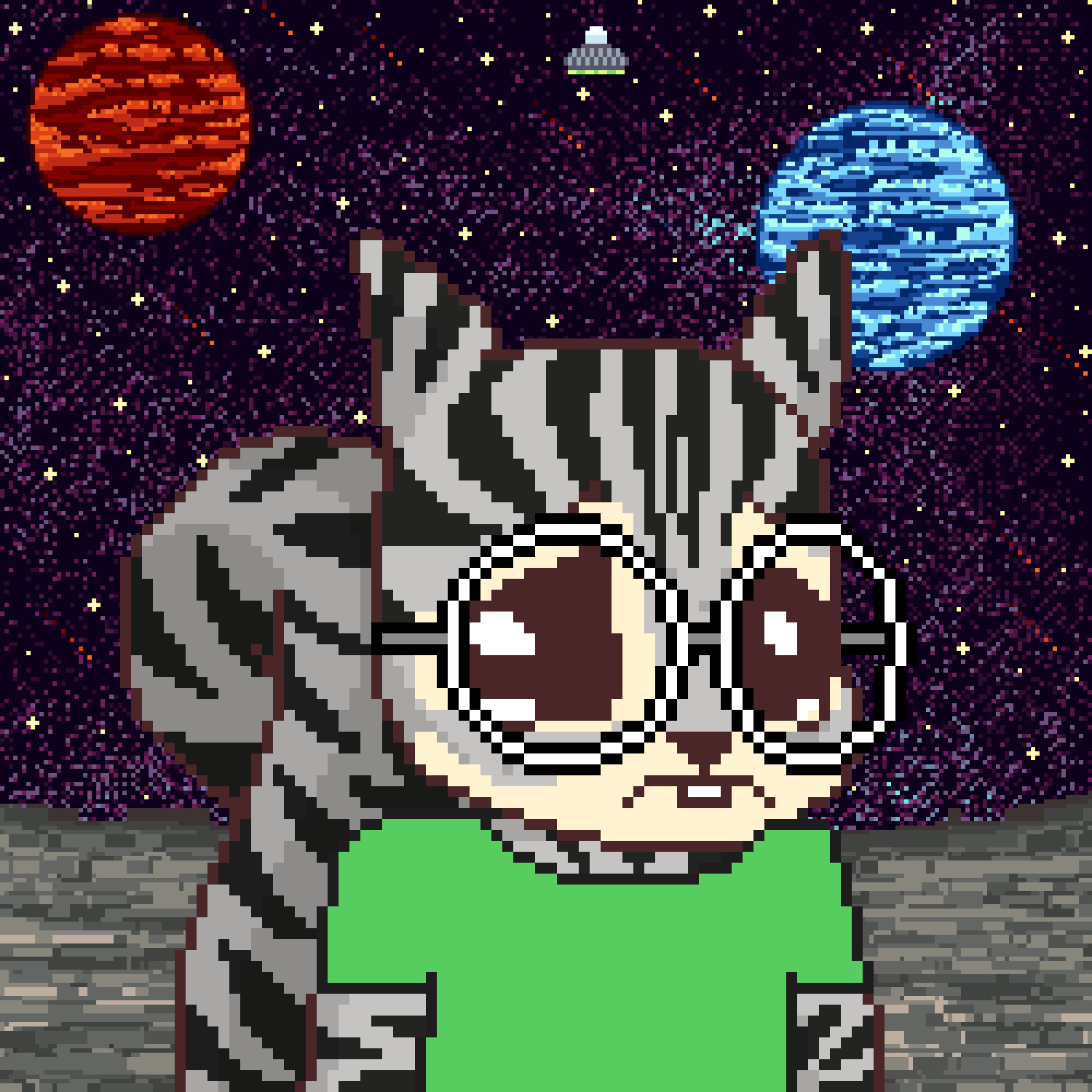 Pixel Squirrels #471 NFT on Algorand