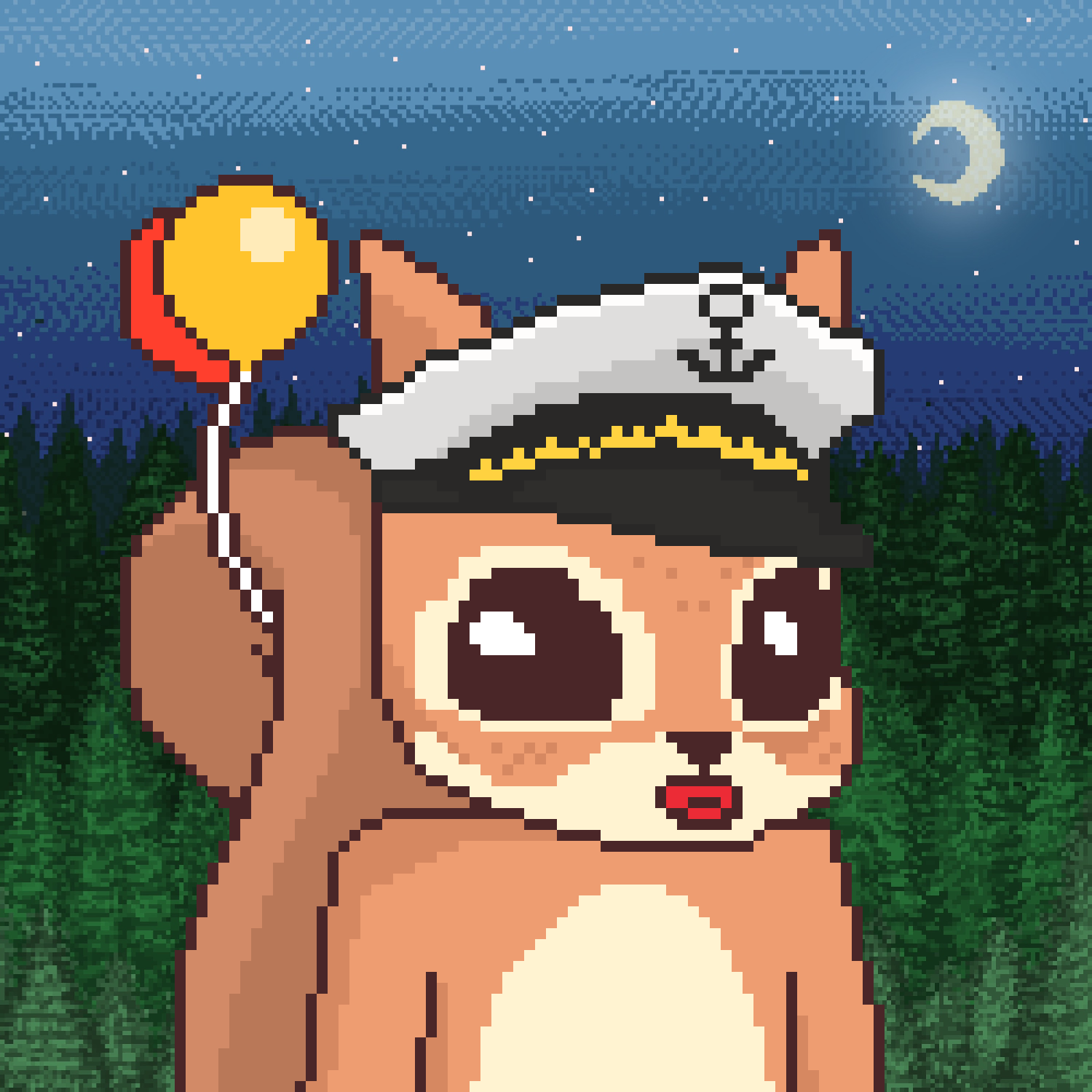 Pixel Squirrels #4713 NFT on Algorand