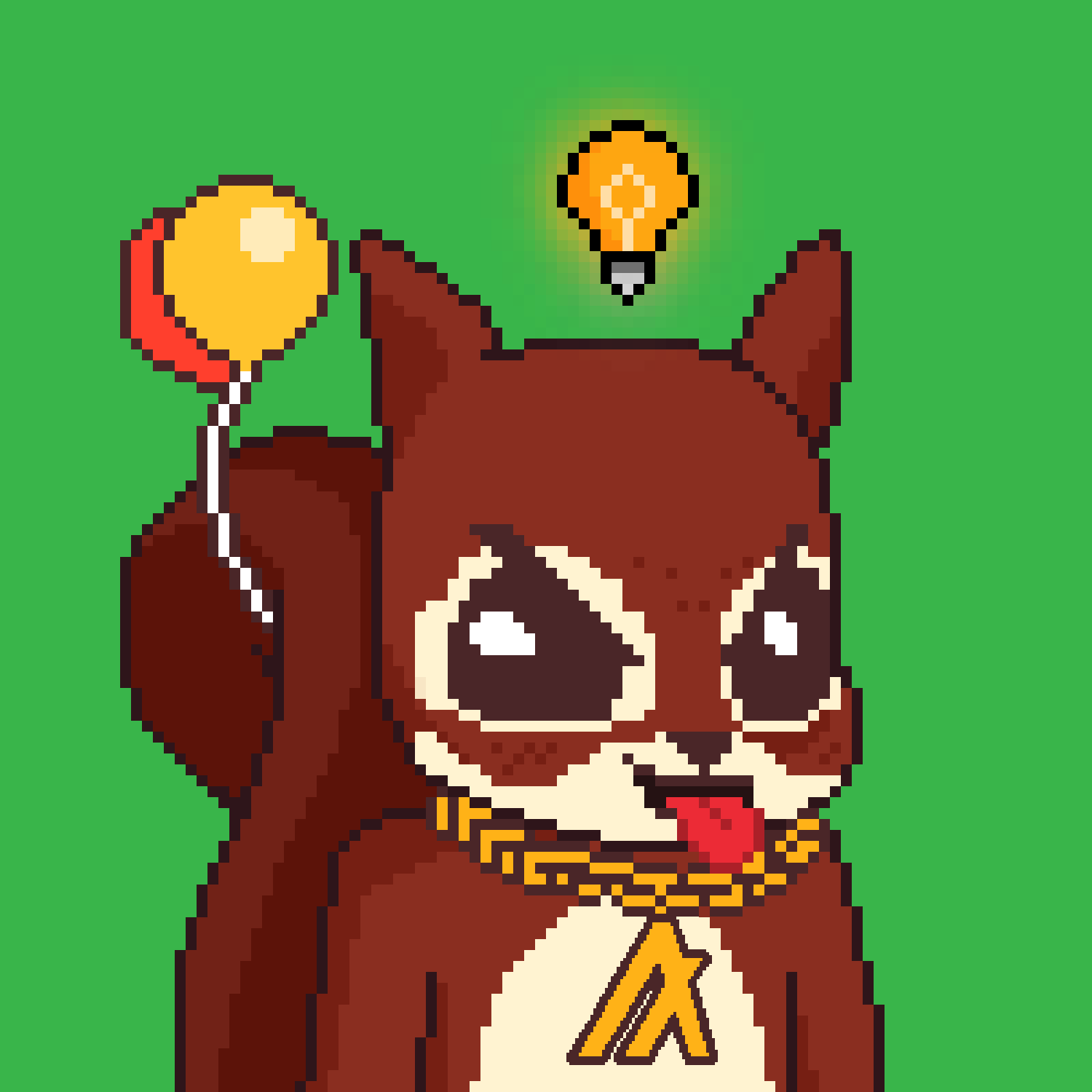 Pixel Squirrels #4716 NFT on Algorand