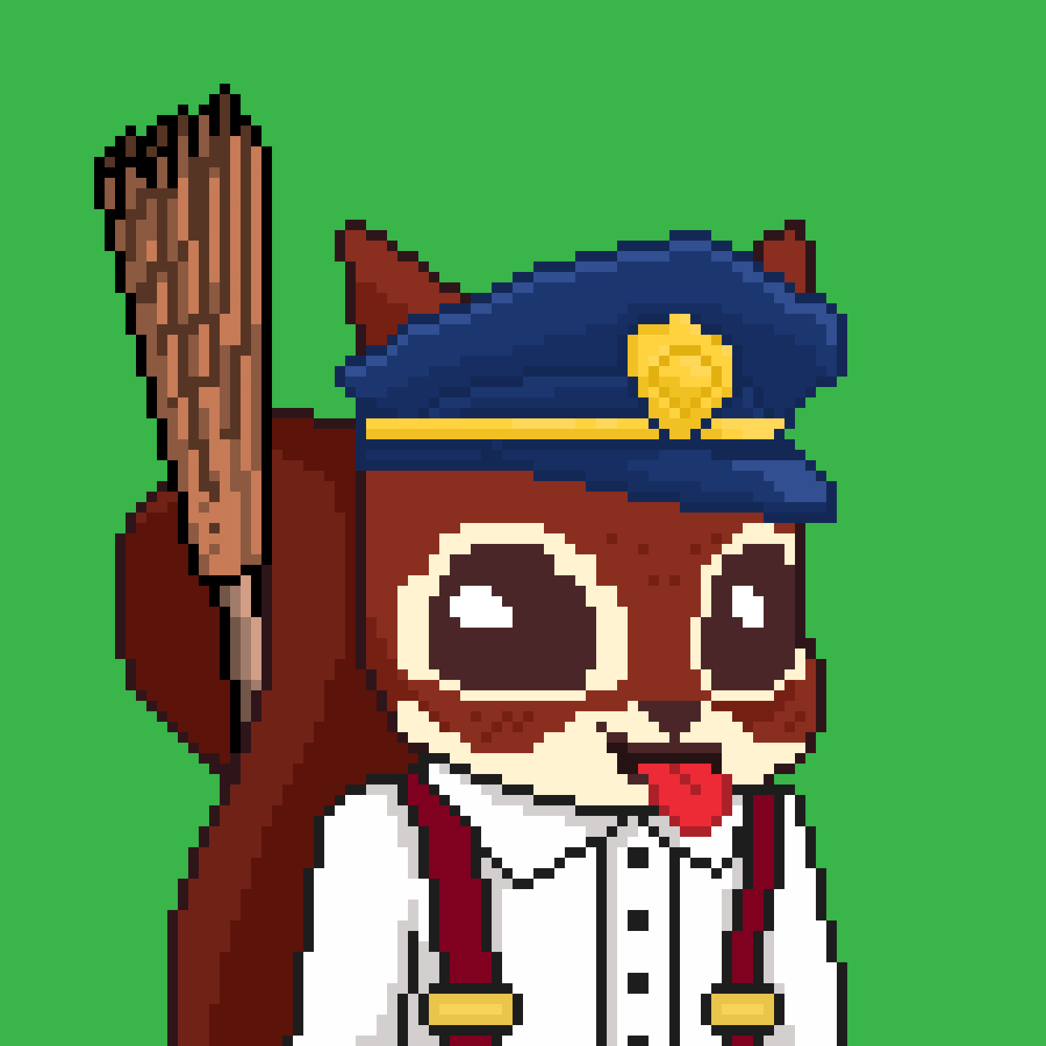 Pixel Squirrels #4717 NFT on Algorand