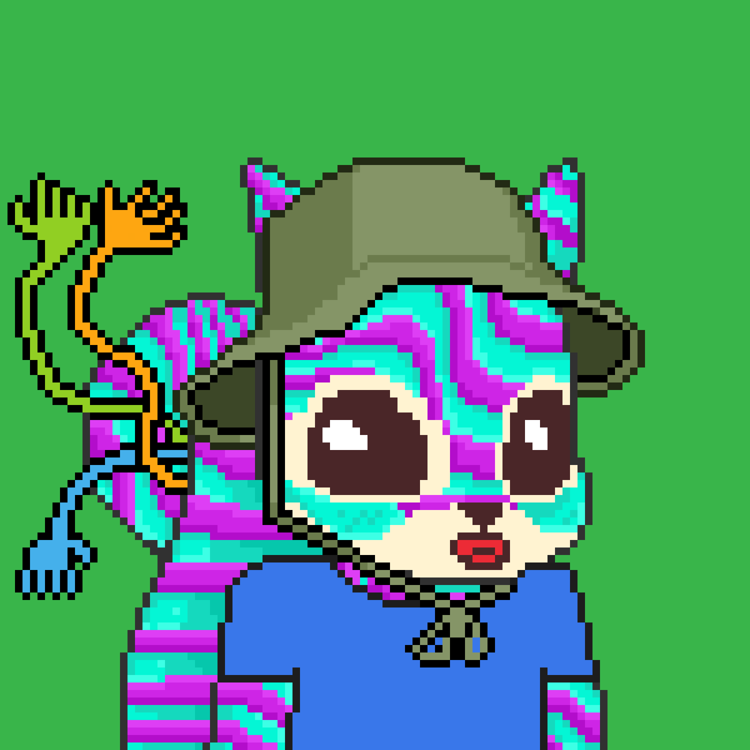 Pixel Squirrels #472 NFT on Algorand