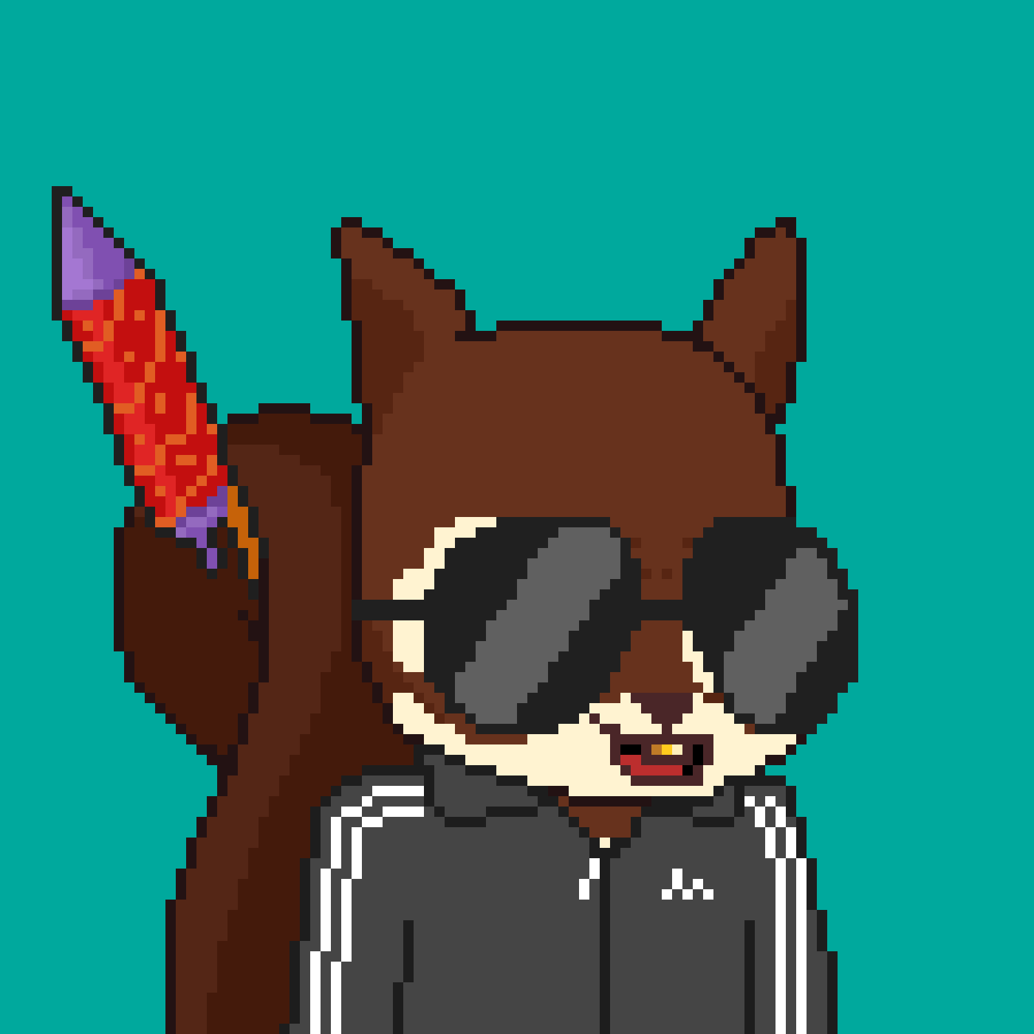 Pixel Squirrels #4729 NFT on Algorand