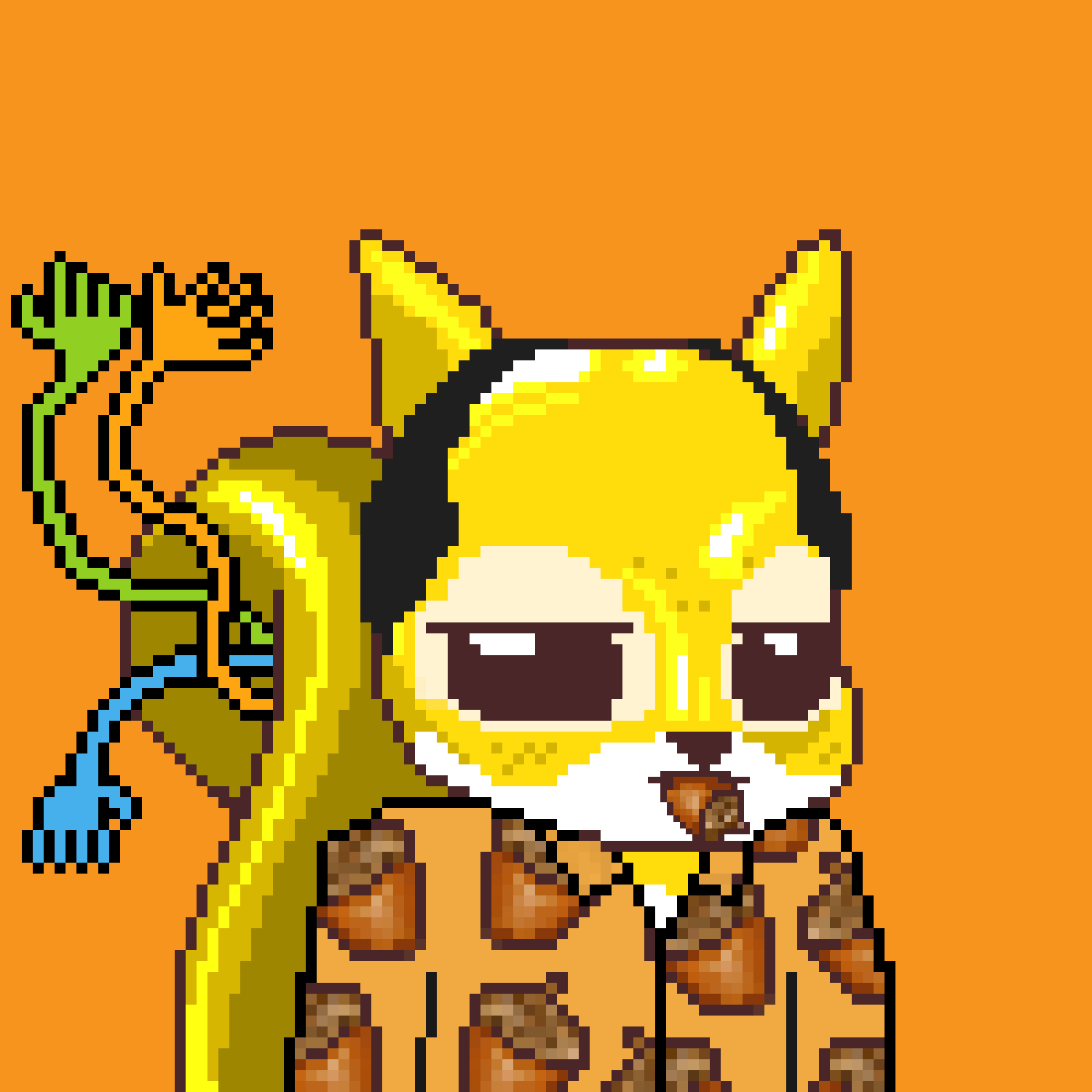 Pixel Squirrels #473 NFT on Algorand