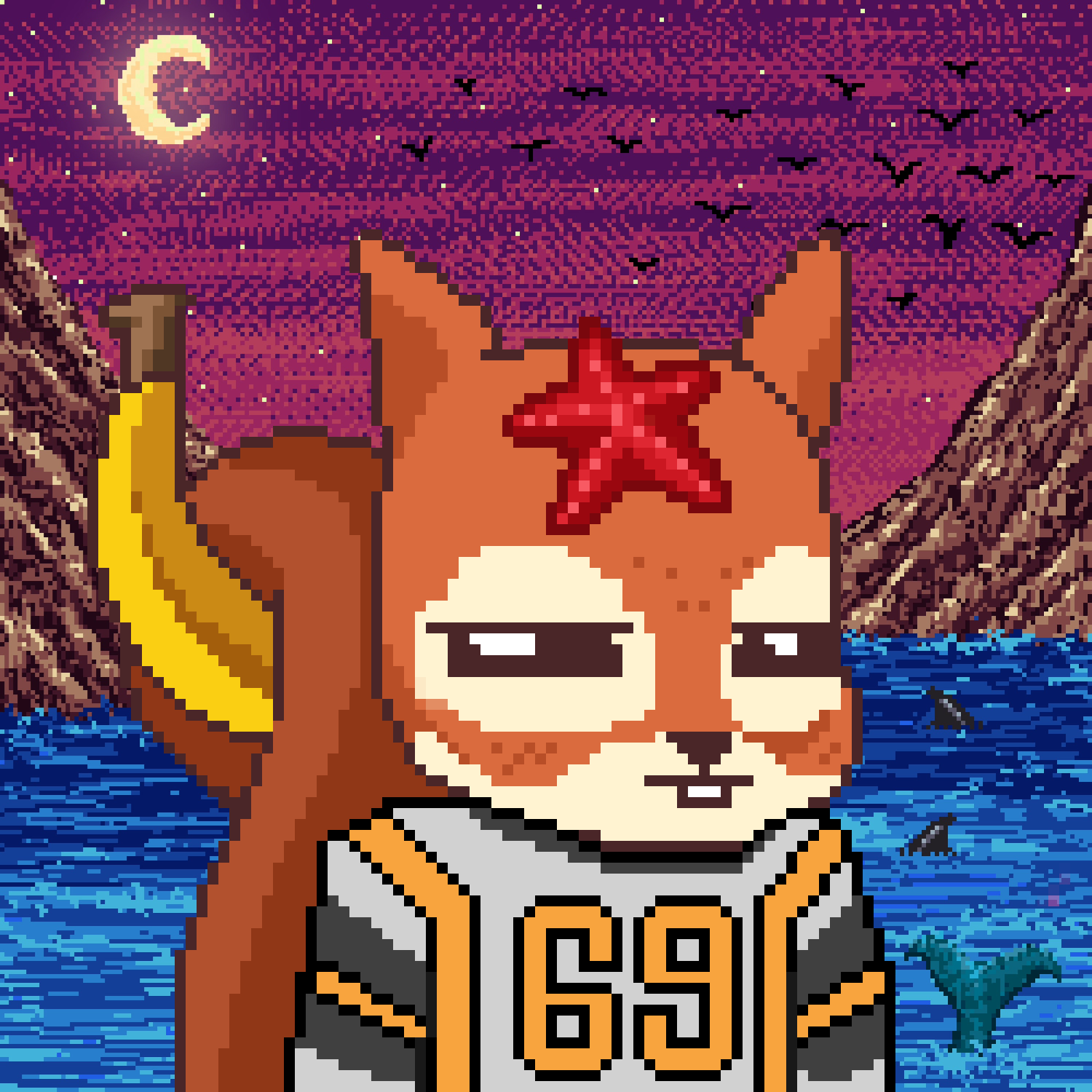 Pixel Squirrels #4732 NFT on Algorand