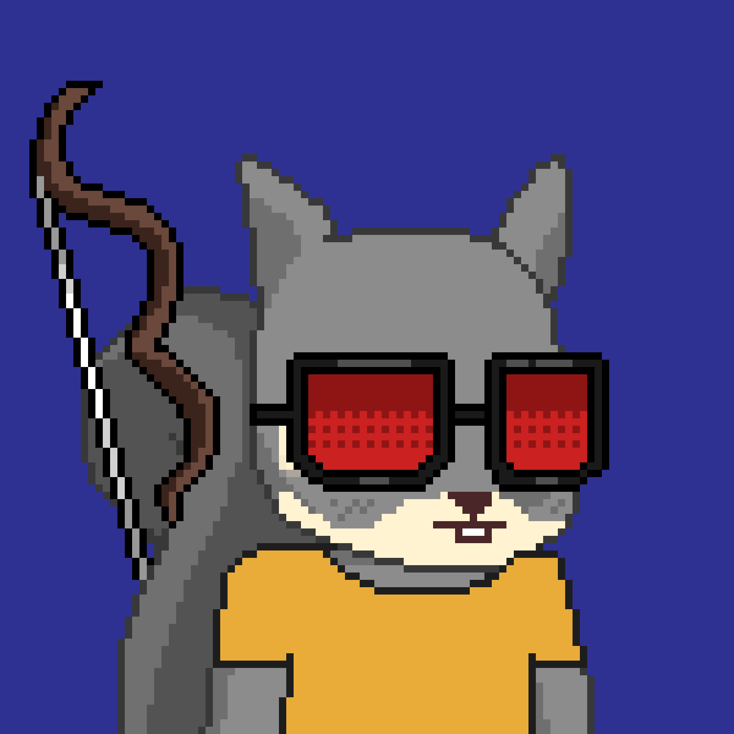 Pixel Squirrels #4736 NFT on Algorand