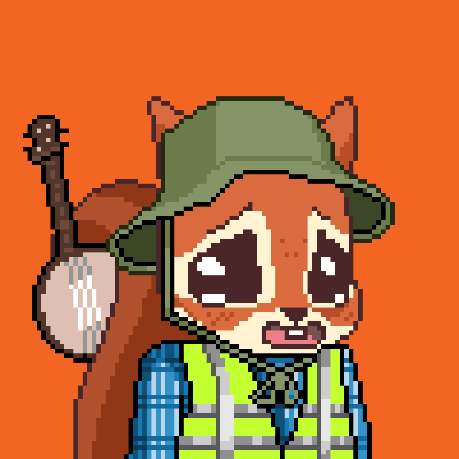 Pixel Squirrels #4737 NFT on Algorand