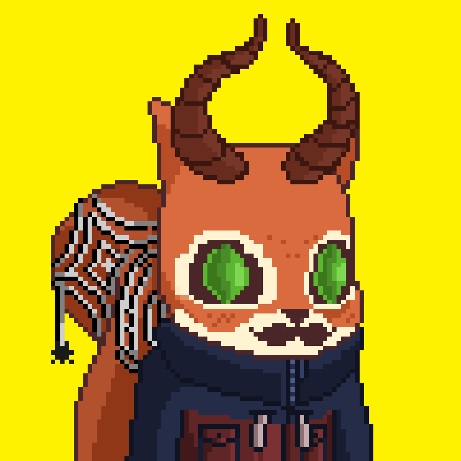 Pixel Squirrels #4749 NFT on Algorand