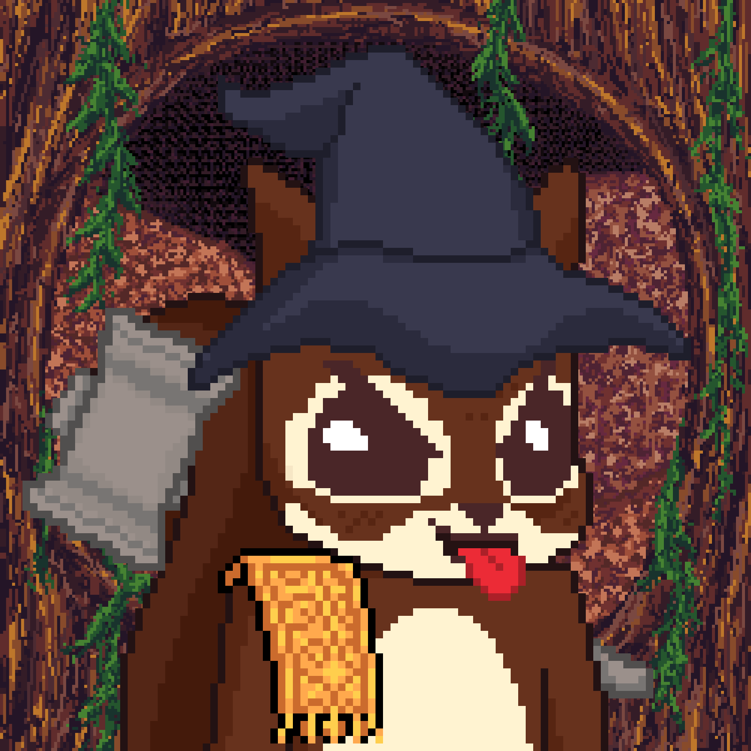 Pixel Squirrels #4766 NFT on Algorand