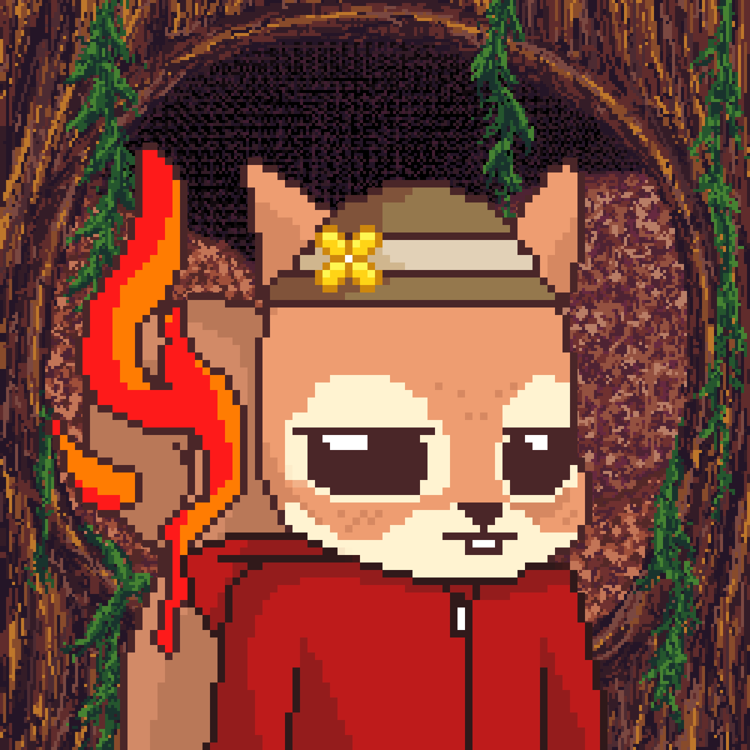 Pixel Squirrels #477 NFT on Algorand