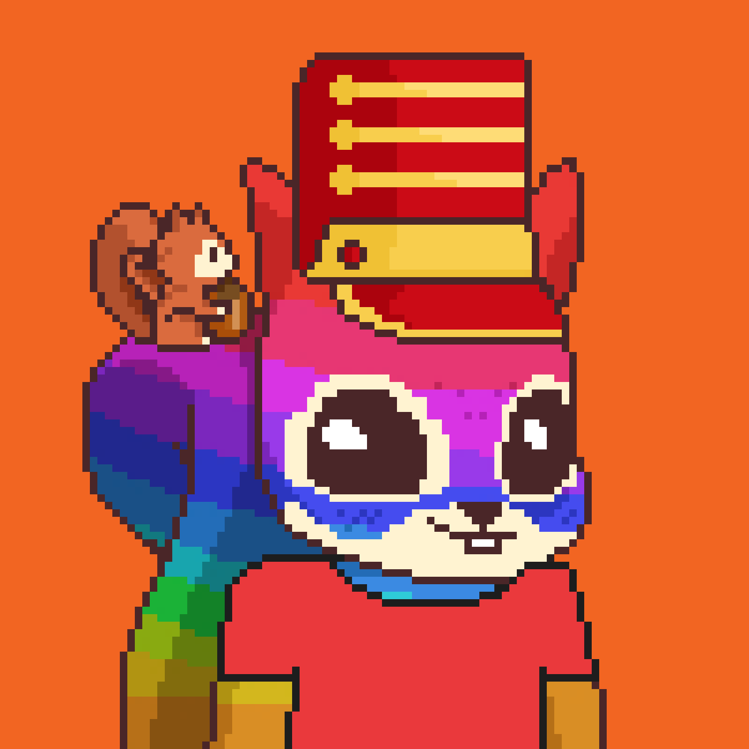 Pixel Squirrels #4772 NFT on Algorand