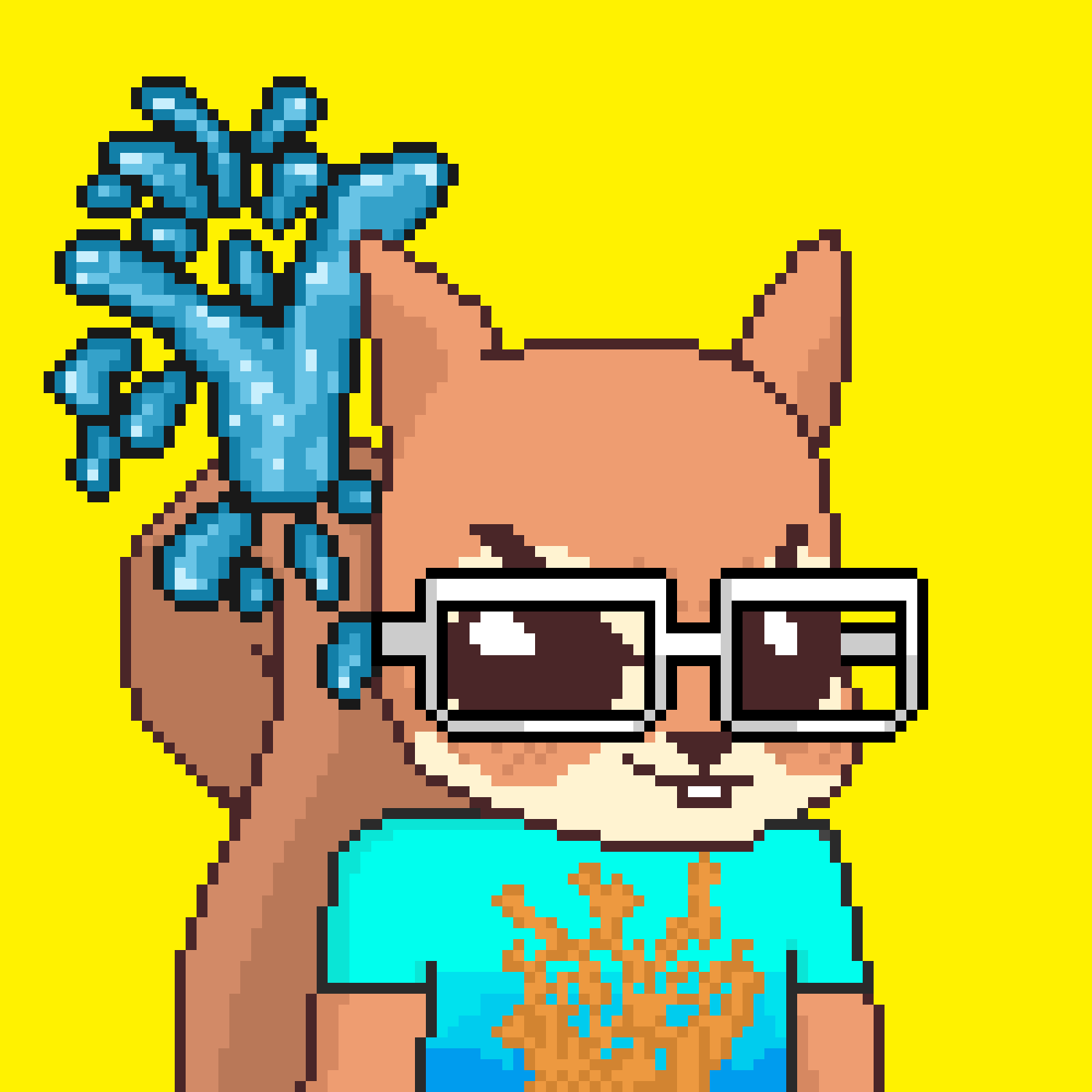 Pixel Squirrels #4776 NFT on Algorand