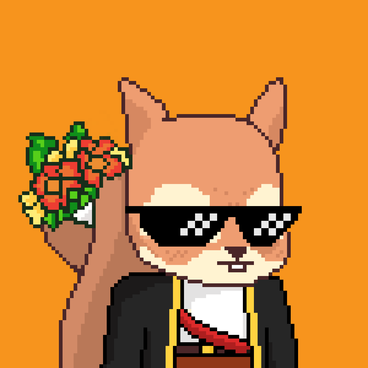 Pixel Squirrels #4782 NFT on Algorand