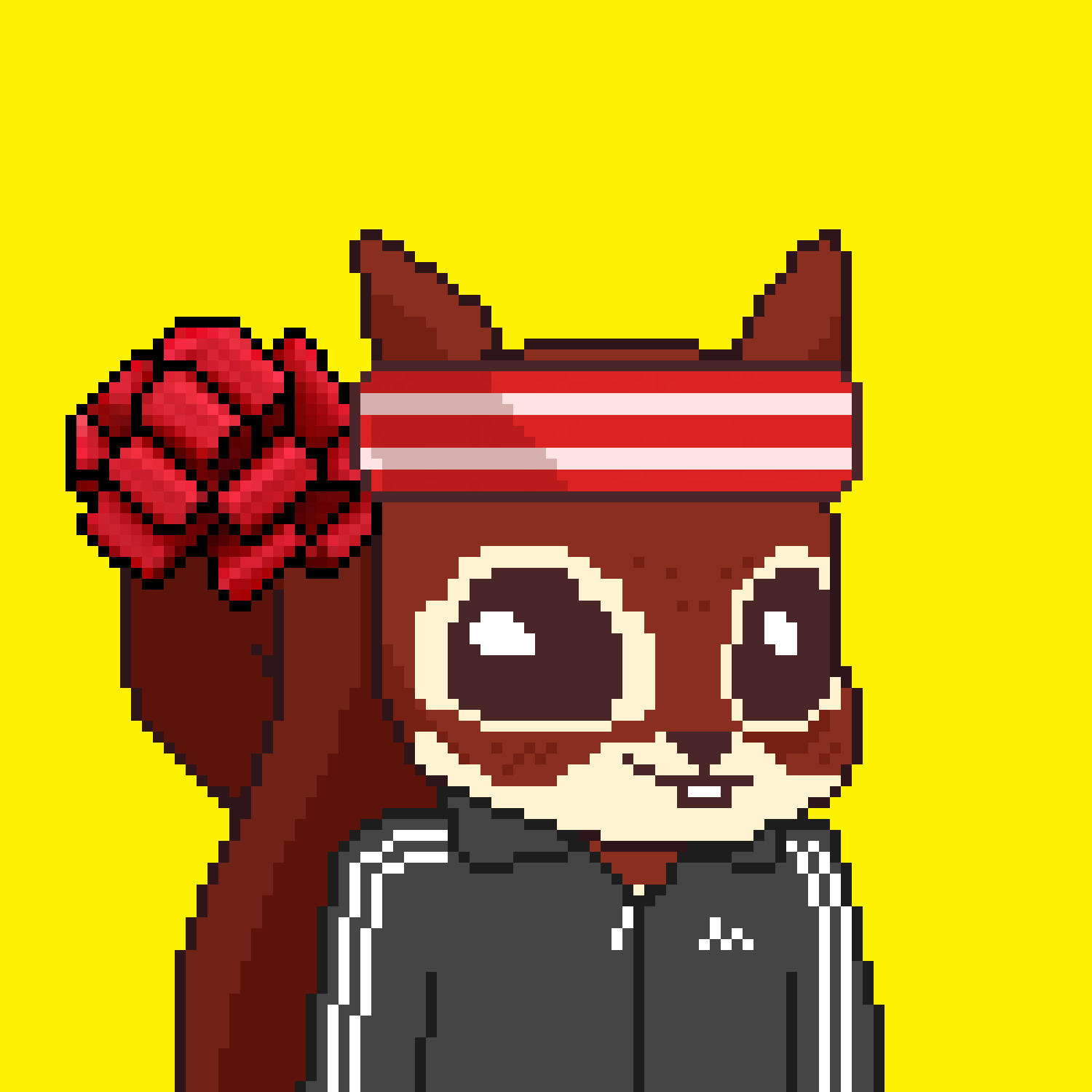 Pixel Squirrels #4790 NFT on Algorand