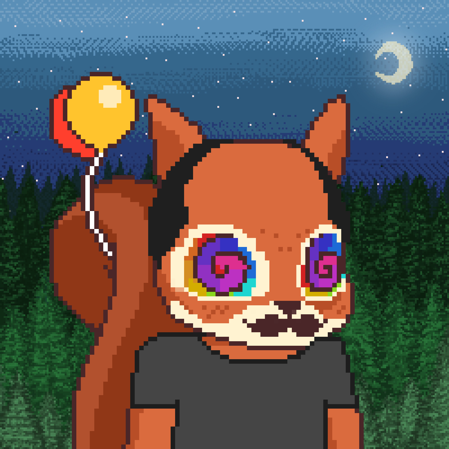 Pixel Squirrels #4799 NFT on Algorand