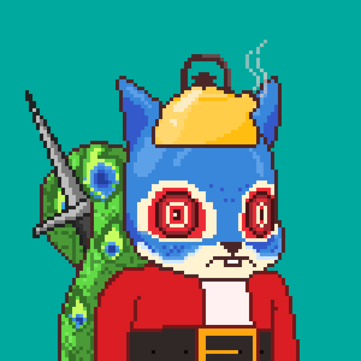 Pixel Squirrels #482 NFT on Algorand