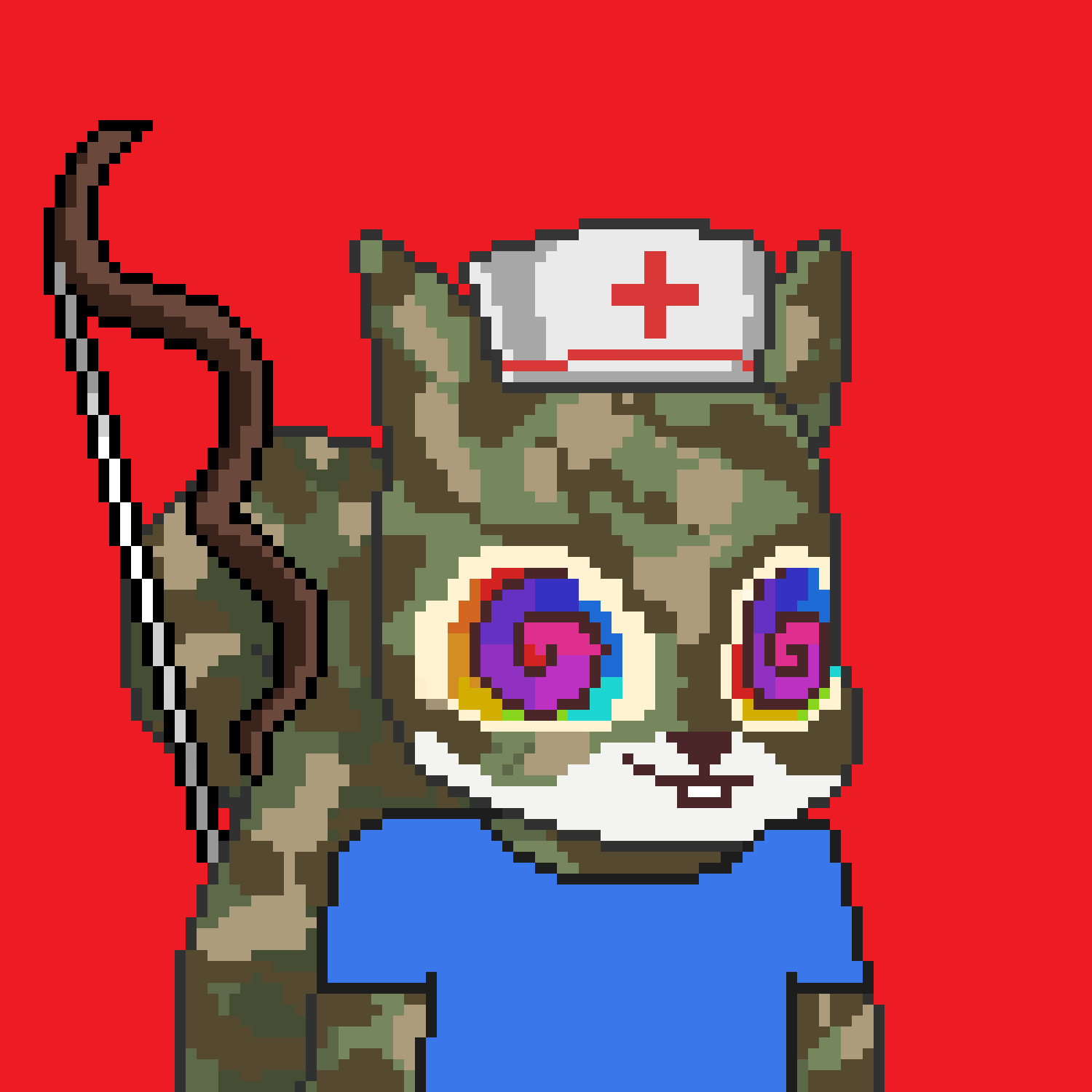 Pixel Squirrels #4825 NFT on Algorand