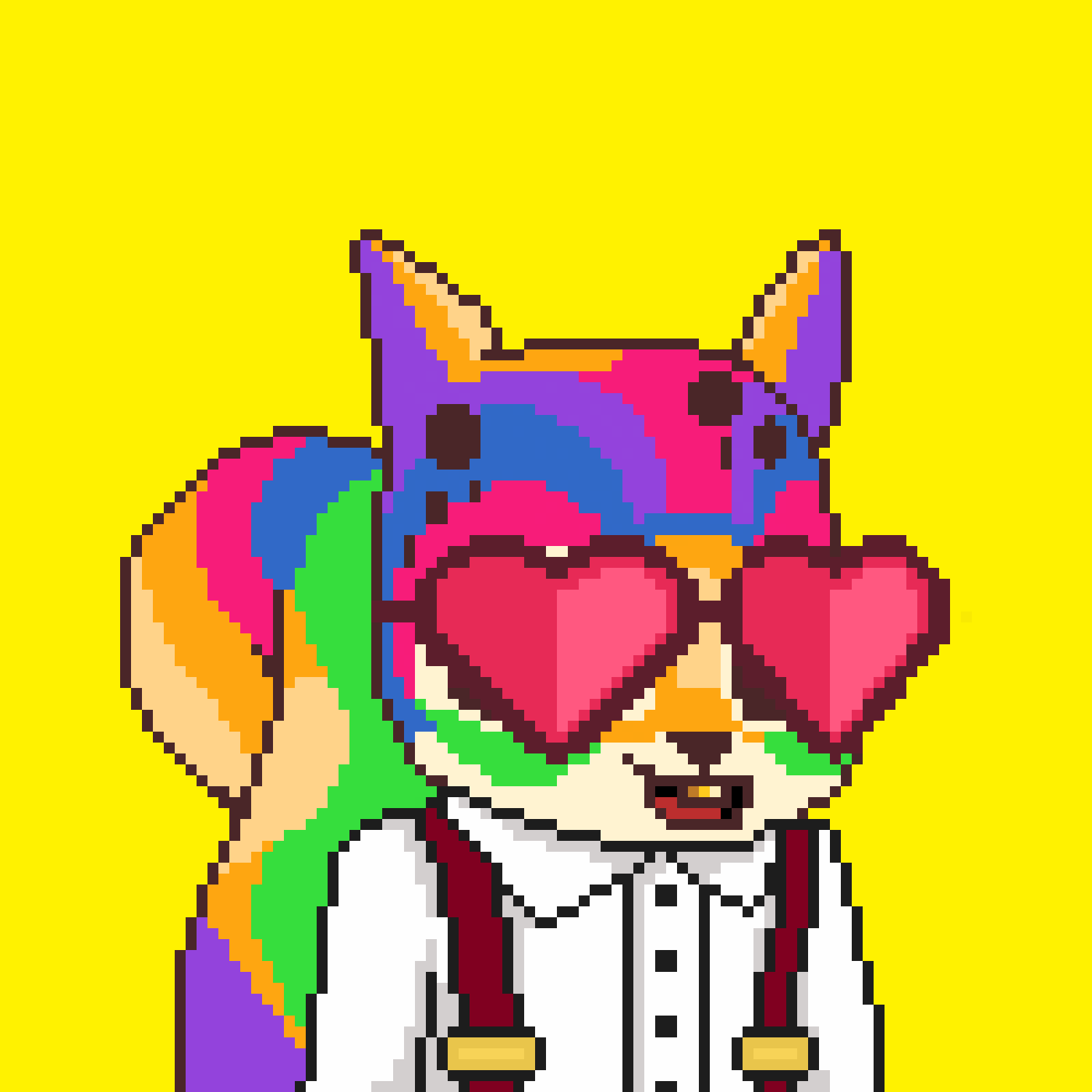 Pixel Squirrels #483 NFT on Algorand