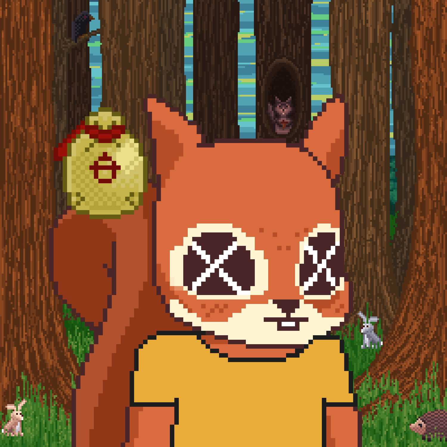 Pixel Squirrels #4830 NFT on Algorand