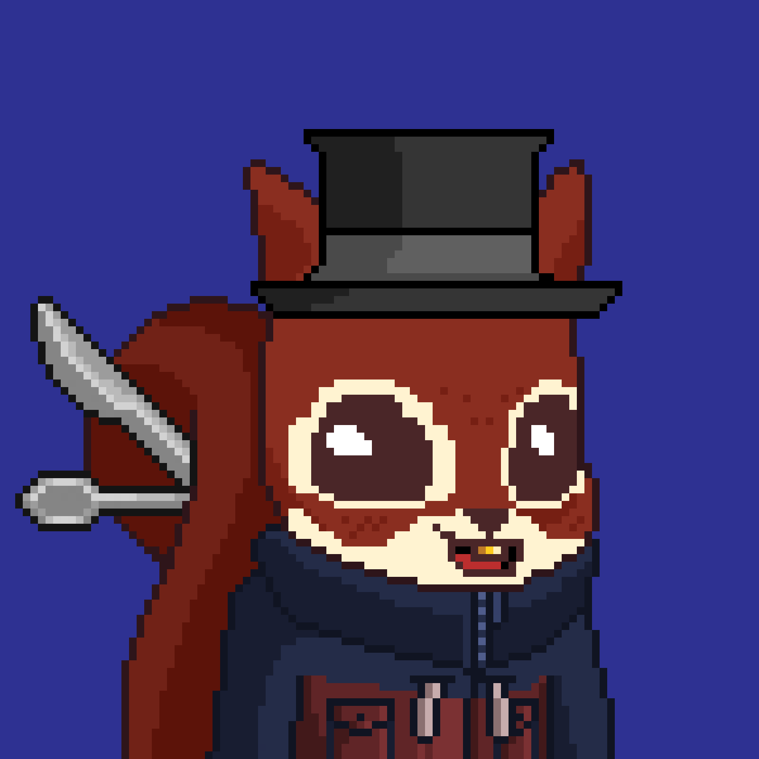 Pixel Squirrels #4840 NFT on Algorand