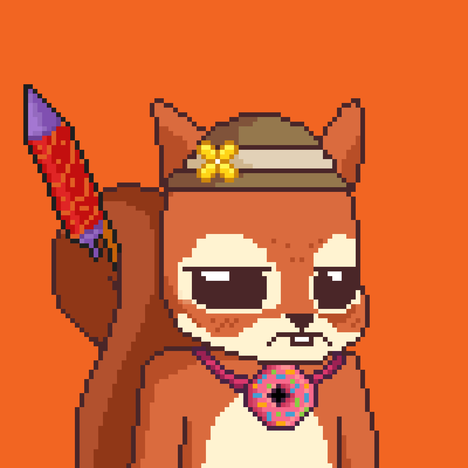 Pixel Squirrels #4854 NFT on Algorand