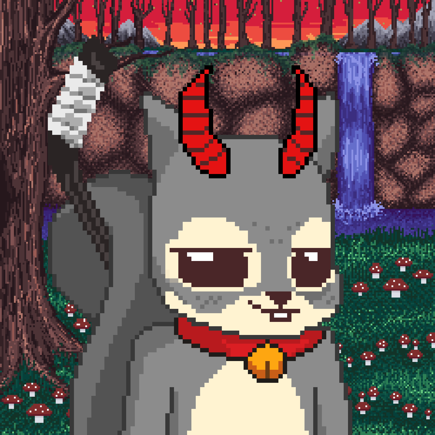 Pixel Squirrels #4868 NFT on Algorand