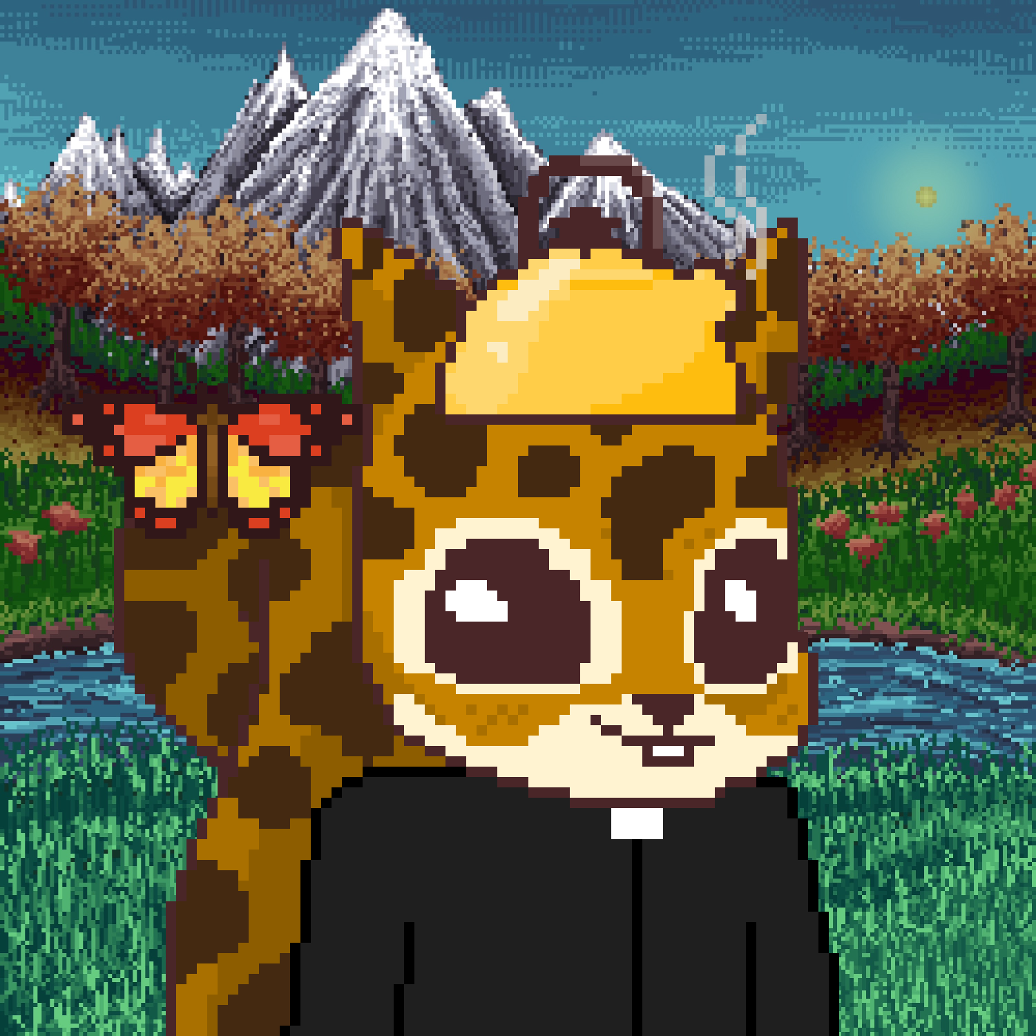 Pixel Squirrels #4870 NFT on Algorand