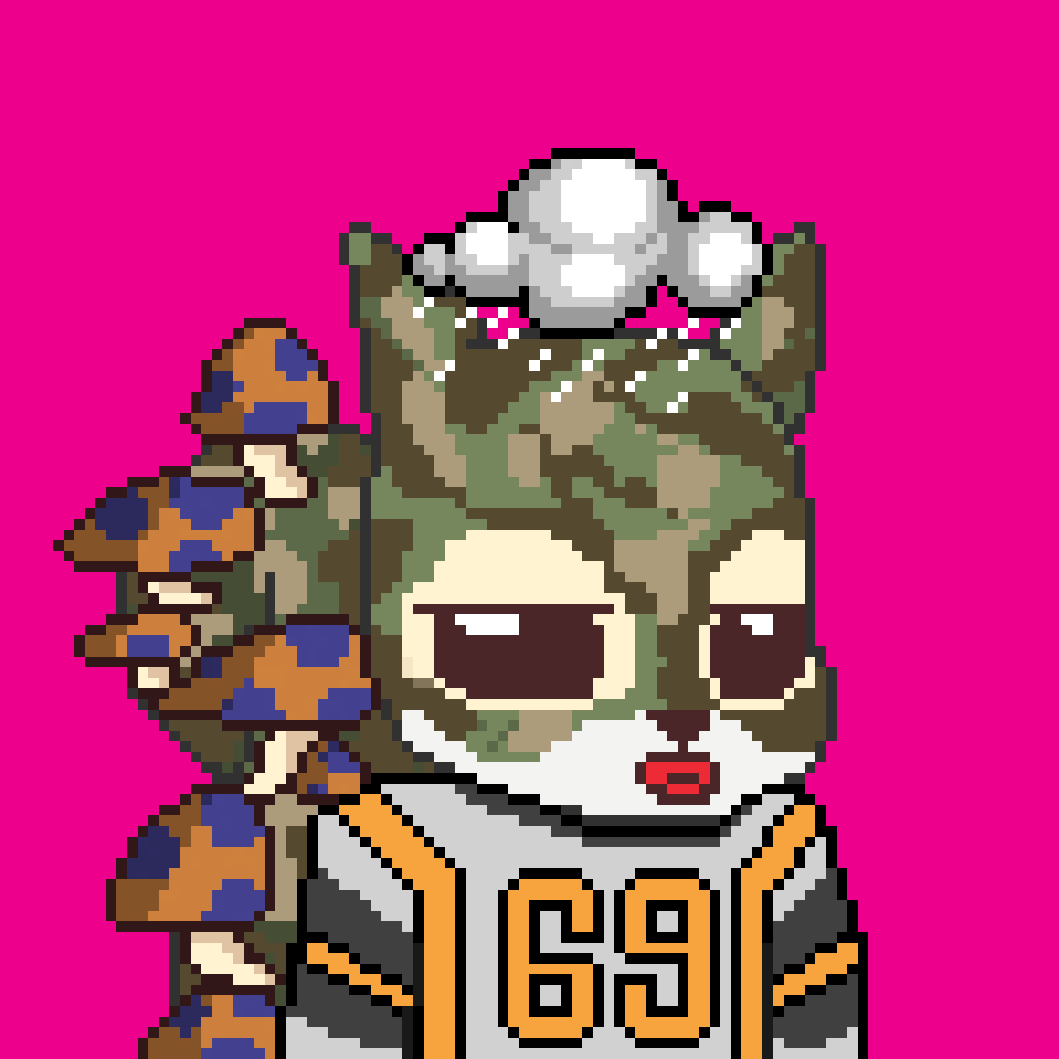 Pixel Squirrels #4873 NFT on Algorand