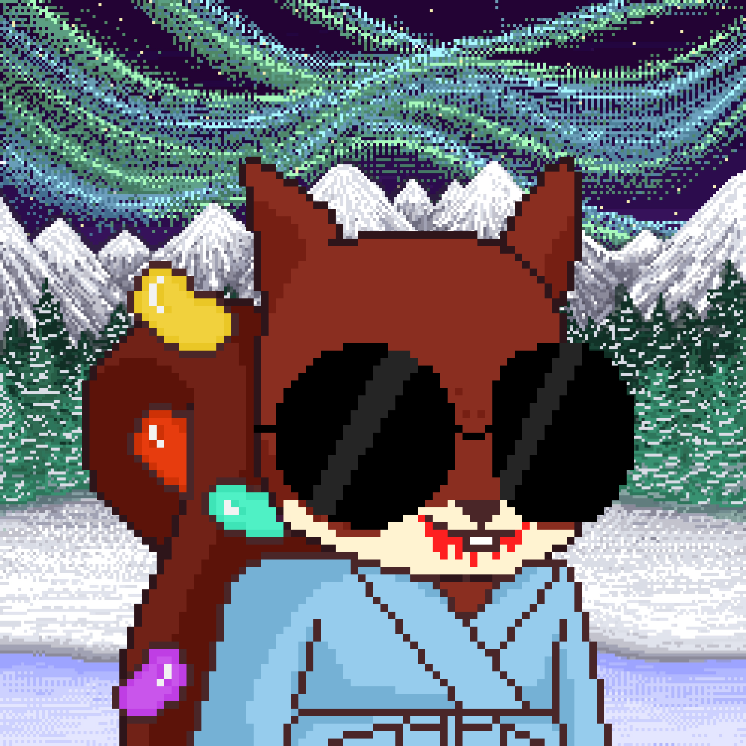 Pixel Squirrels #4878 NFT on Algorand