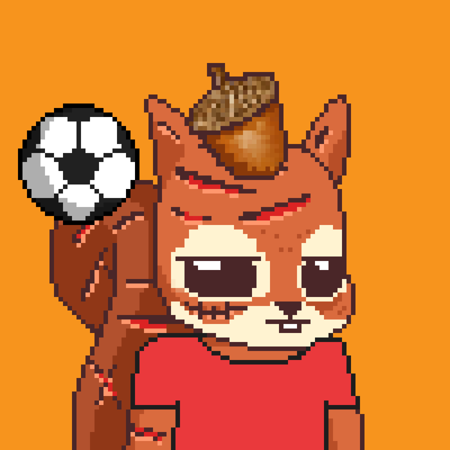 Pixel Squirrels #488 NFT on Algorand