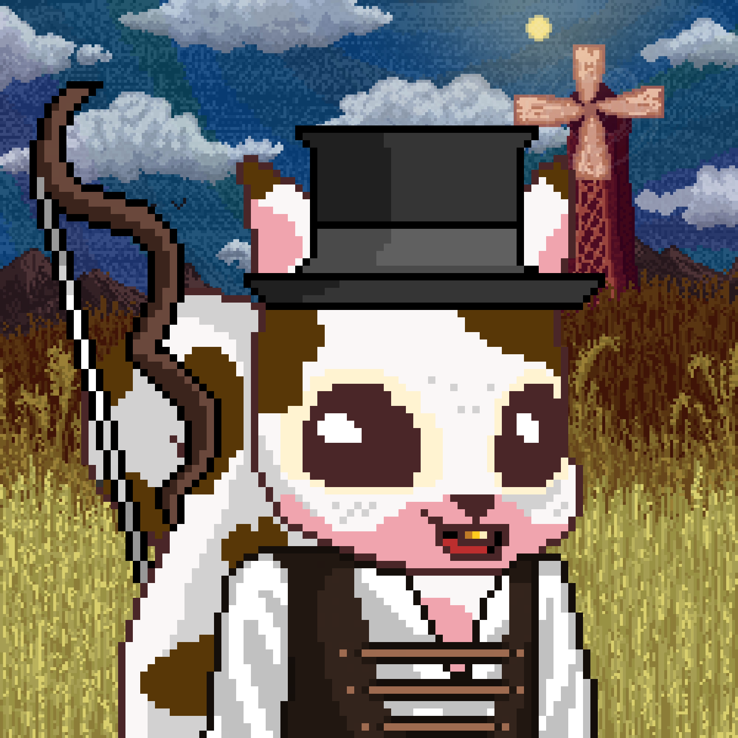 Pixel Squirrels #4889 NFT on Algorand