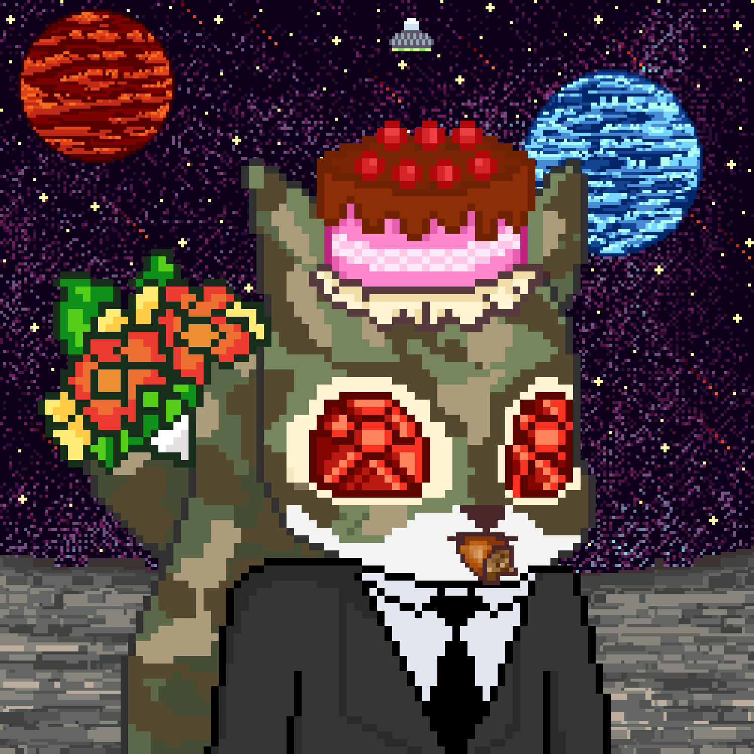 Pixel Squirrels #4904 NFT on Algorand