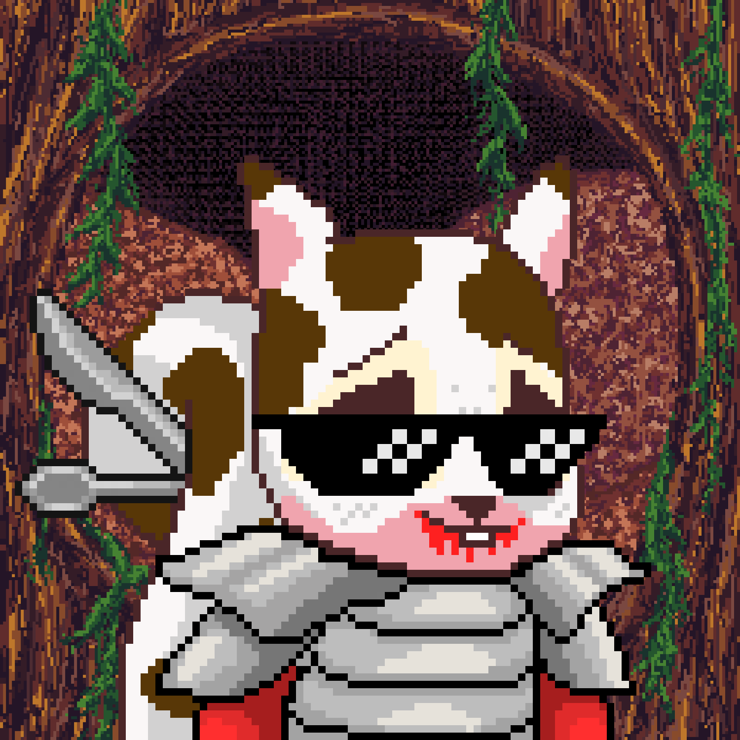 Pixel Squirrels #4908 NFT on Algorand