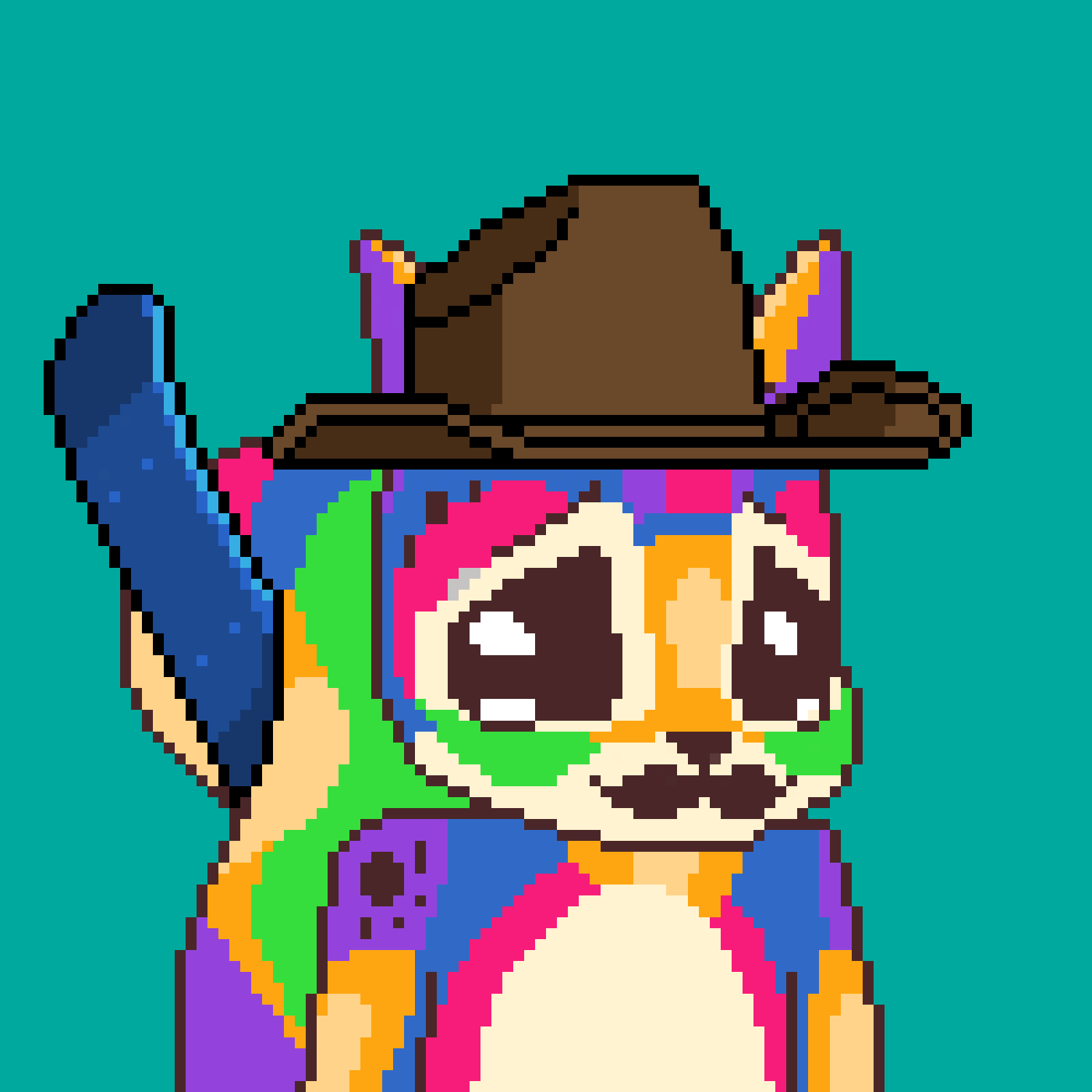 Pixel Squirrels #4923 NFT on Algorand