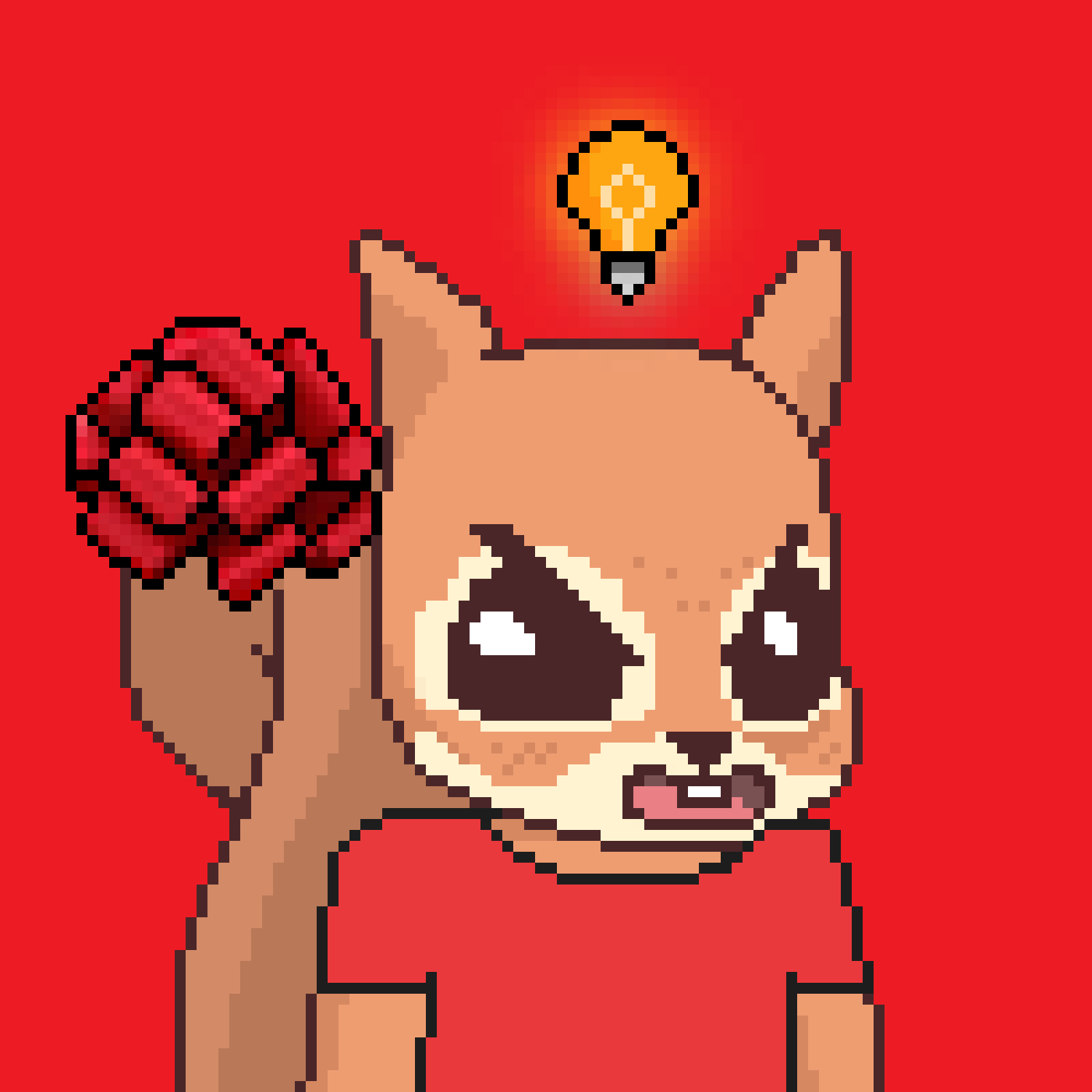 Pixel Squirrels #4924 NFT on Algorand