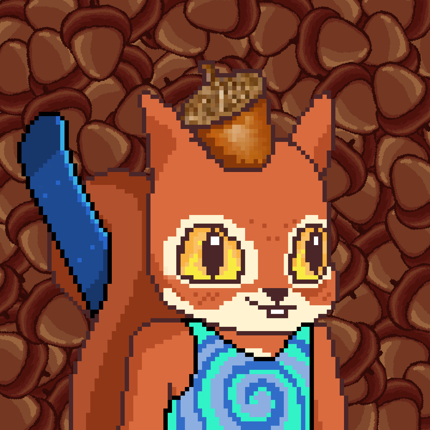 Pixel Squirrels #4926 NFT on Algorand