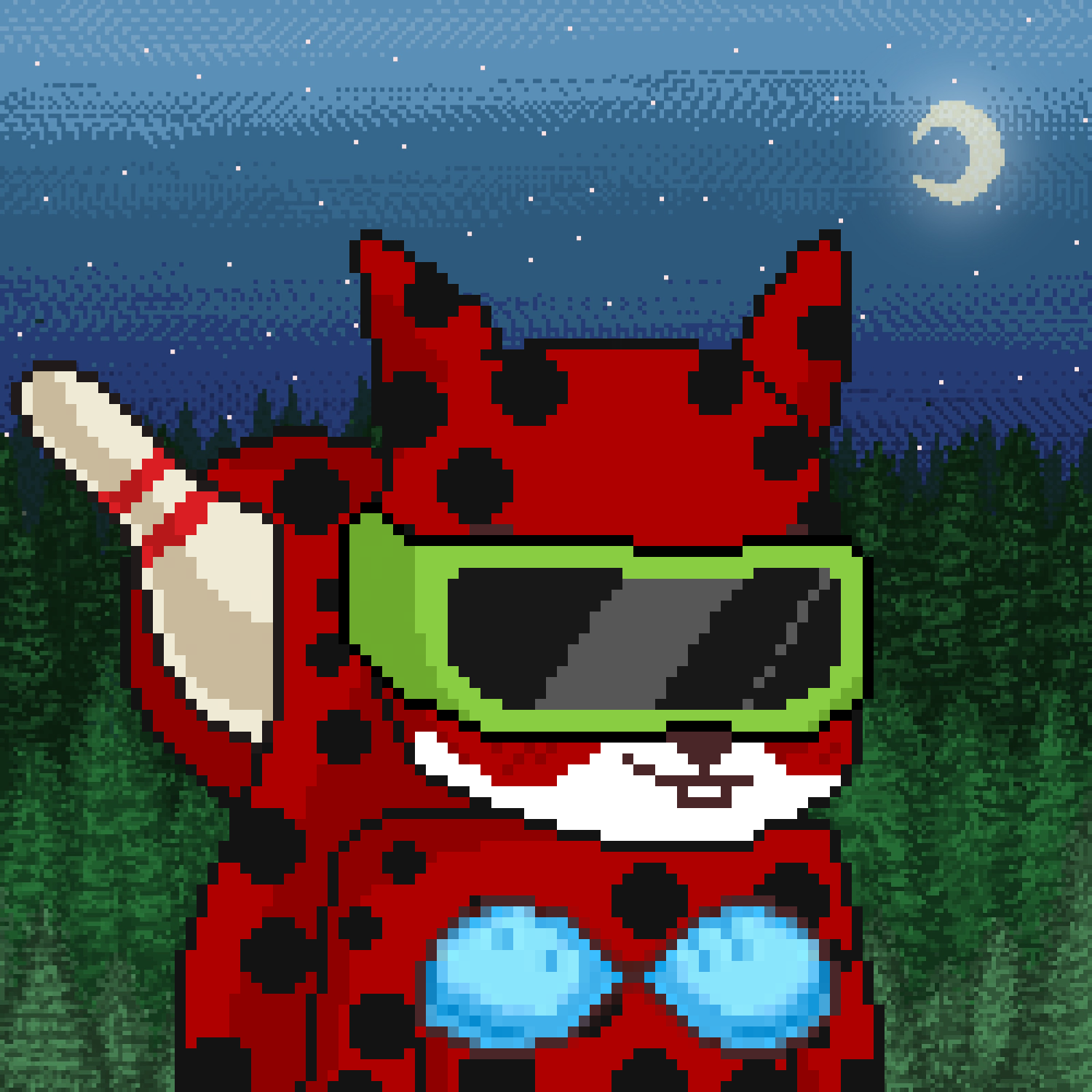 Pixel Squirrels #493 NFT on Algorand