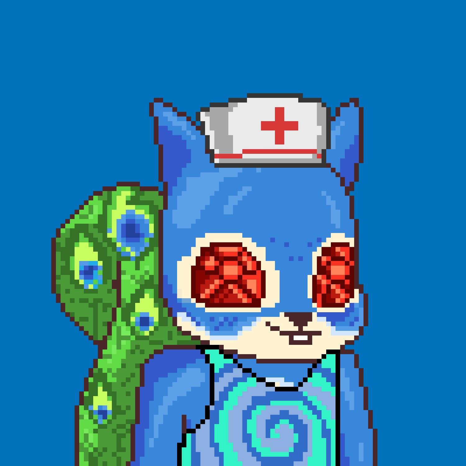 Pixel Squirrels #4935 NFT on Algorand