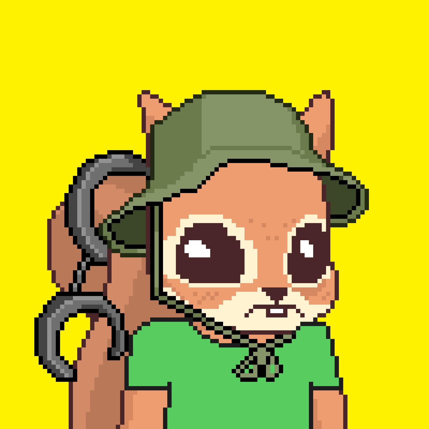 Pixel Squirrels #4939 NFT on Algorand