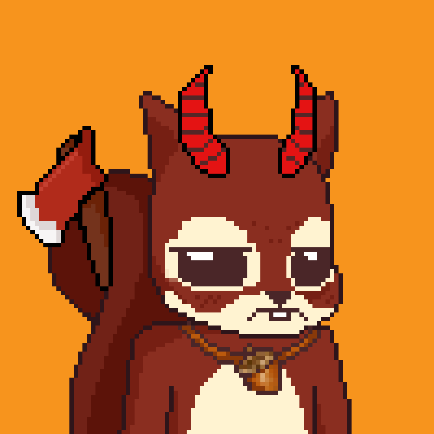 Pixel Squirrels #4942 NFT on Algorand