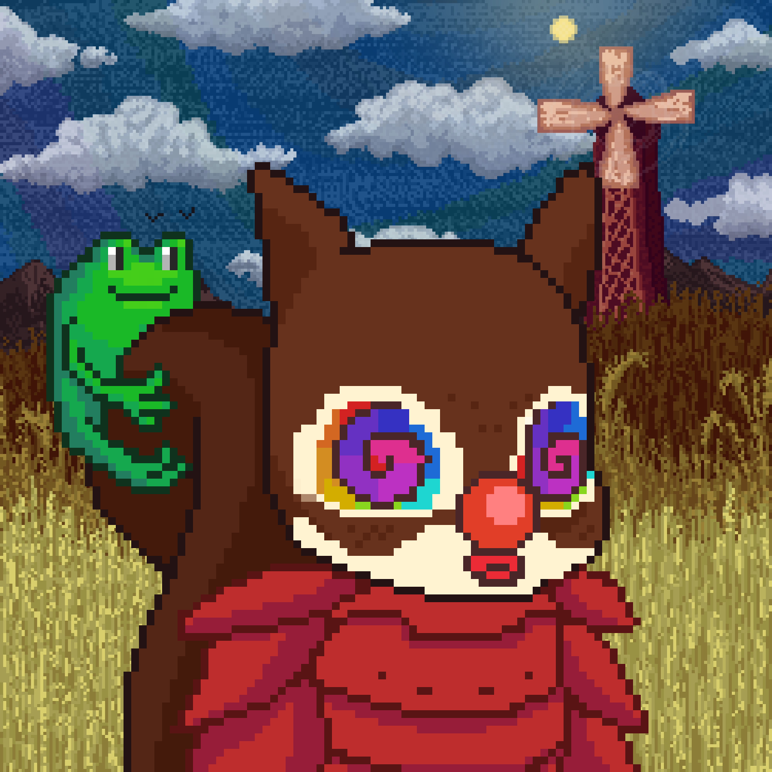 Pixel Squirrels #4965 NFT on Algorand