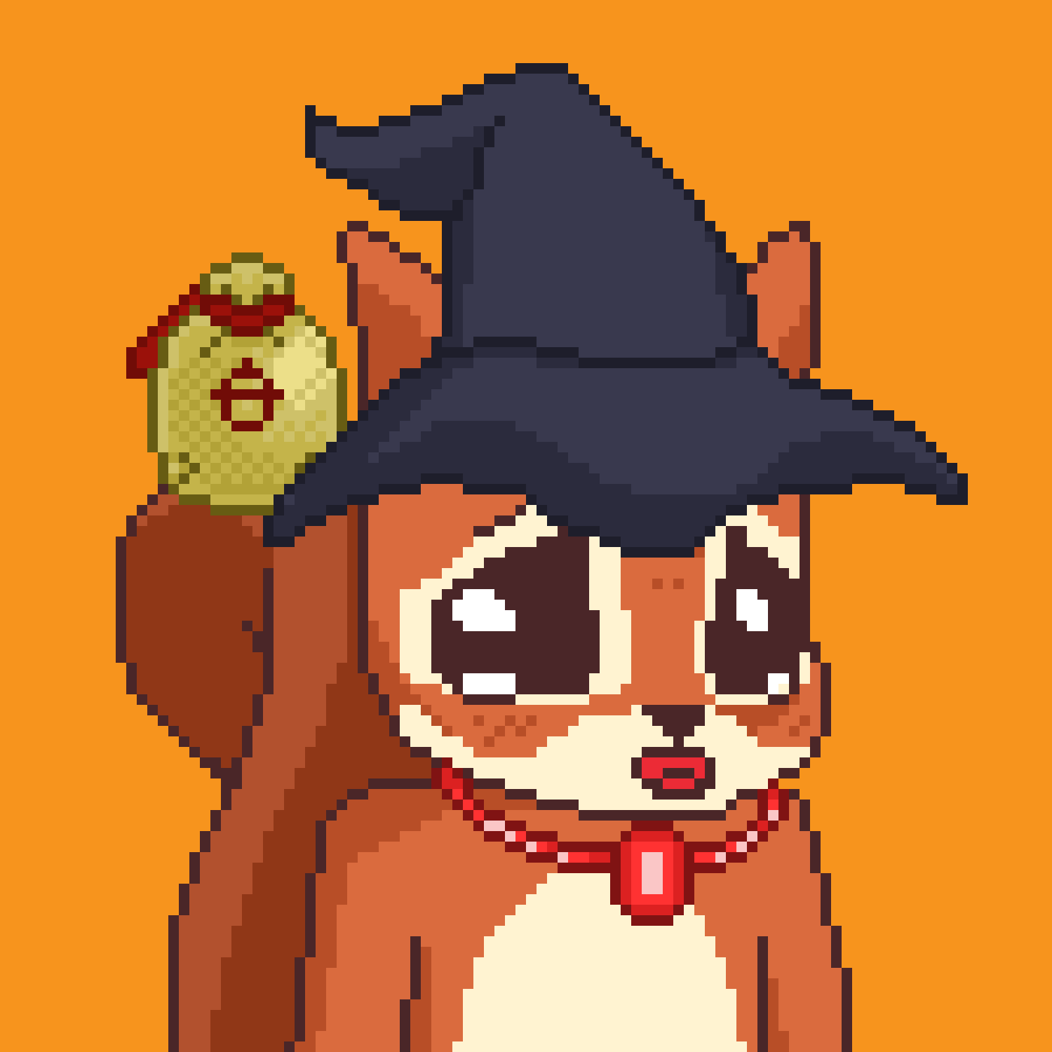 Pixel Squirrels #4968 NFT on Algorand