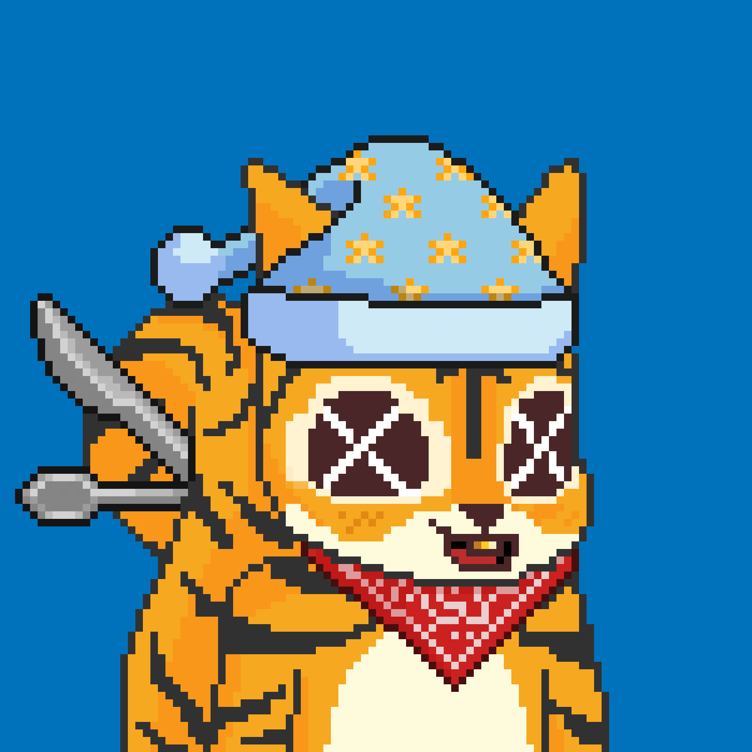 Pixel Squirrels #4974 NFT on Algorand