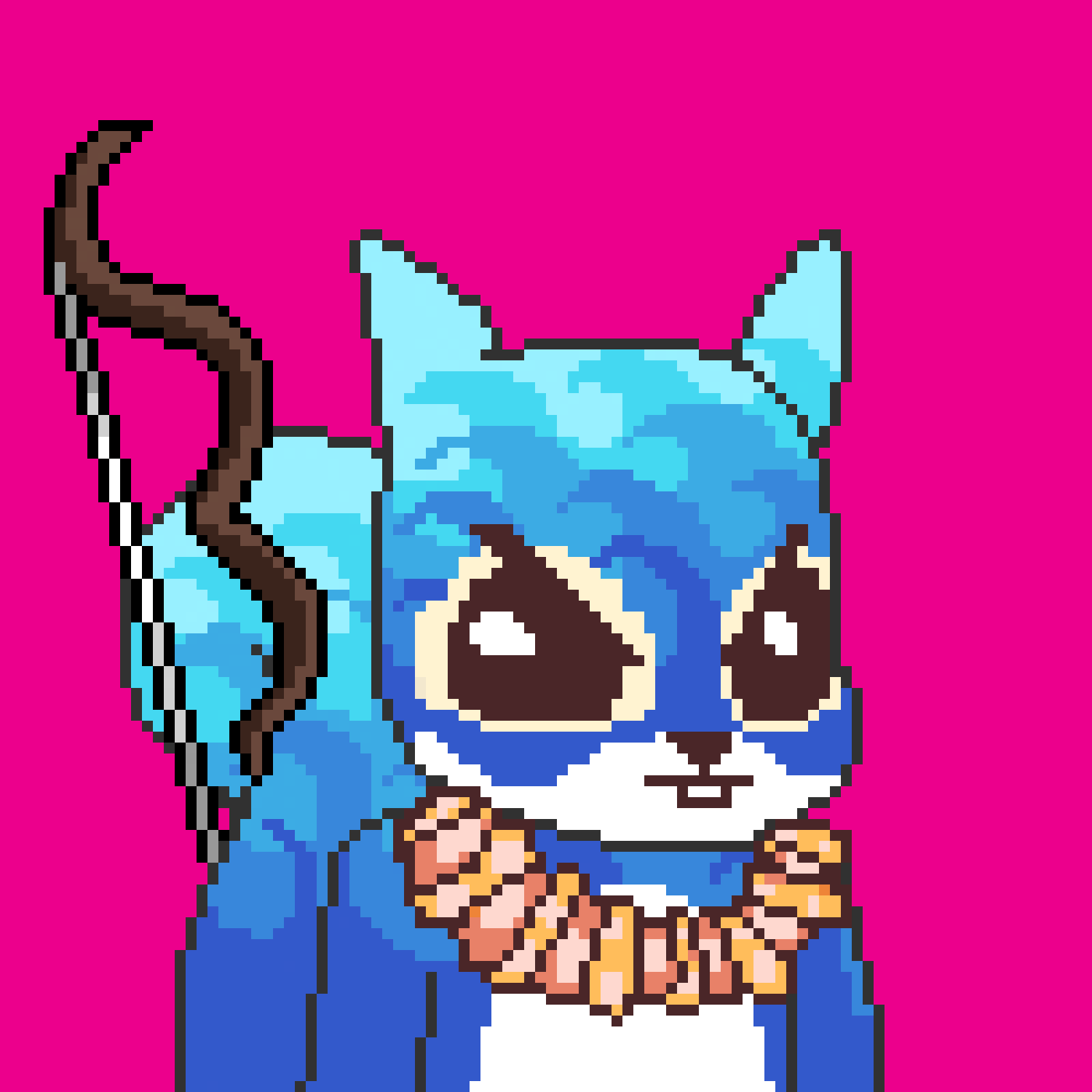 Pixel Squirrels #498 NFT on Algorand